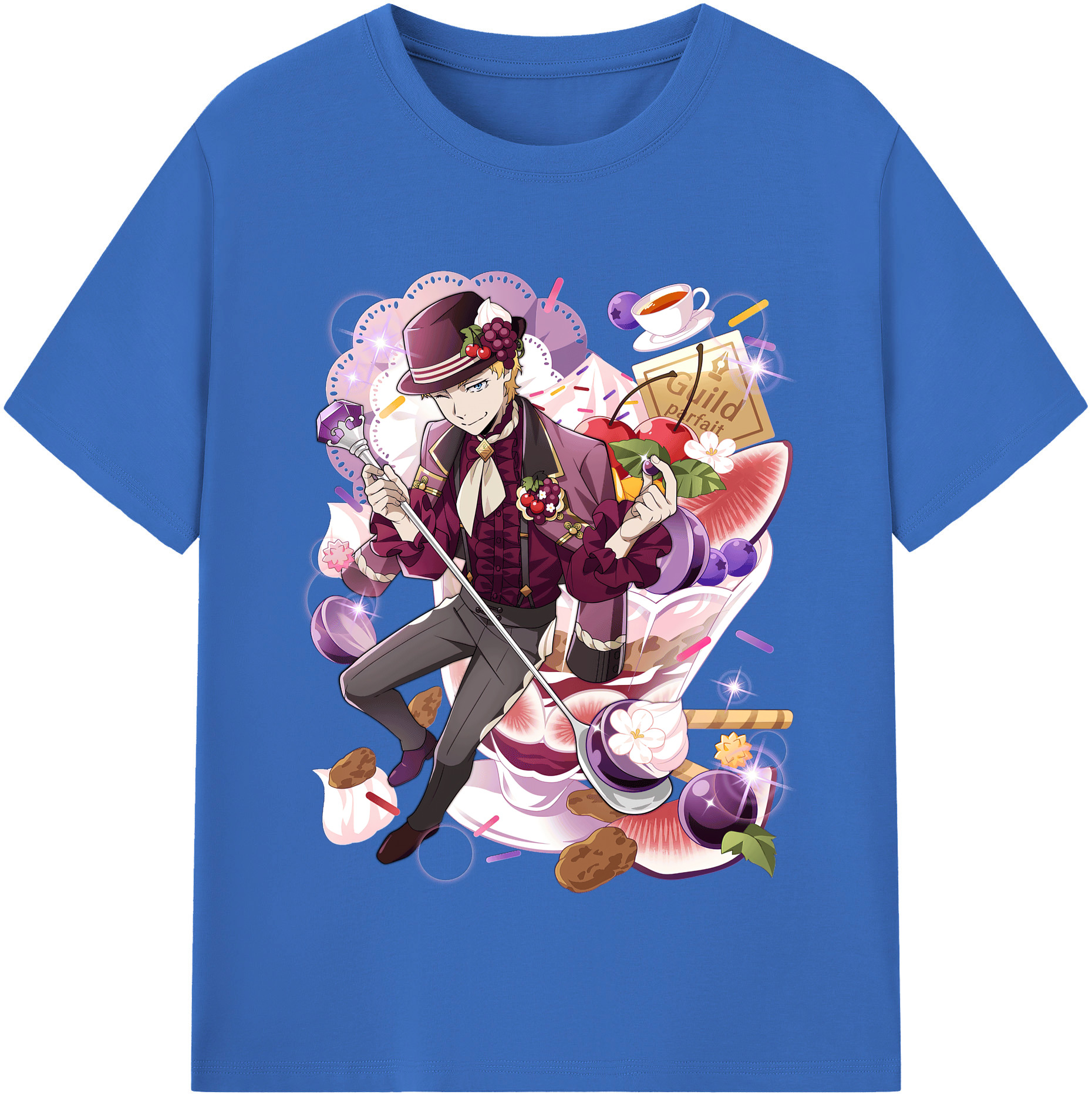 （画像用） 文豪ストレイドッグス Bungo Stray Dogs 綿100％半袖Tシャツ（フロントプリント）