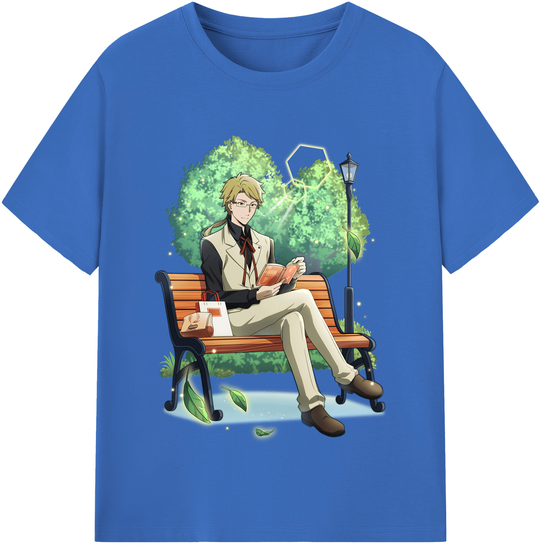 （画像用） 文豪ストレイドッグス Bungo Stray Dogs 綿100％半袖Tシャツ（フロントプリント）
