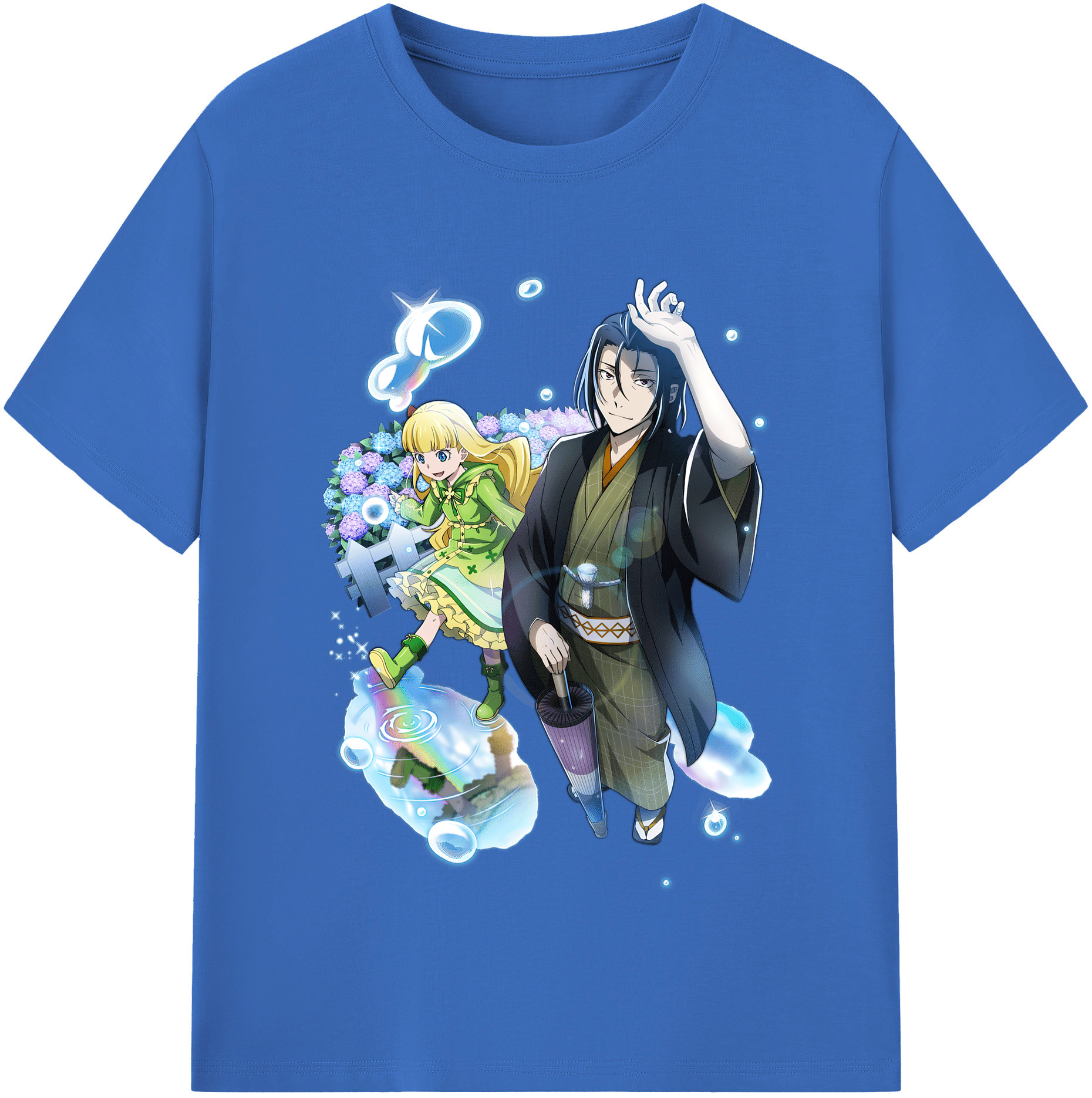 （画像用） 文豪ストレイドッグス Bungo Stray Dogs 綿100％半袖Tシャツ（フロントプリント）