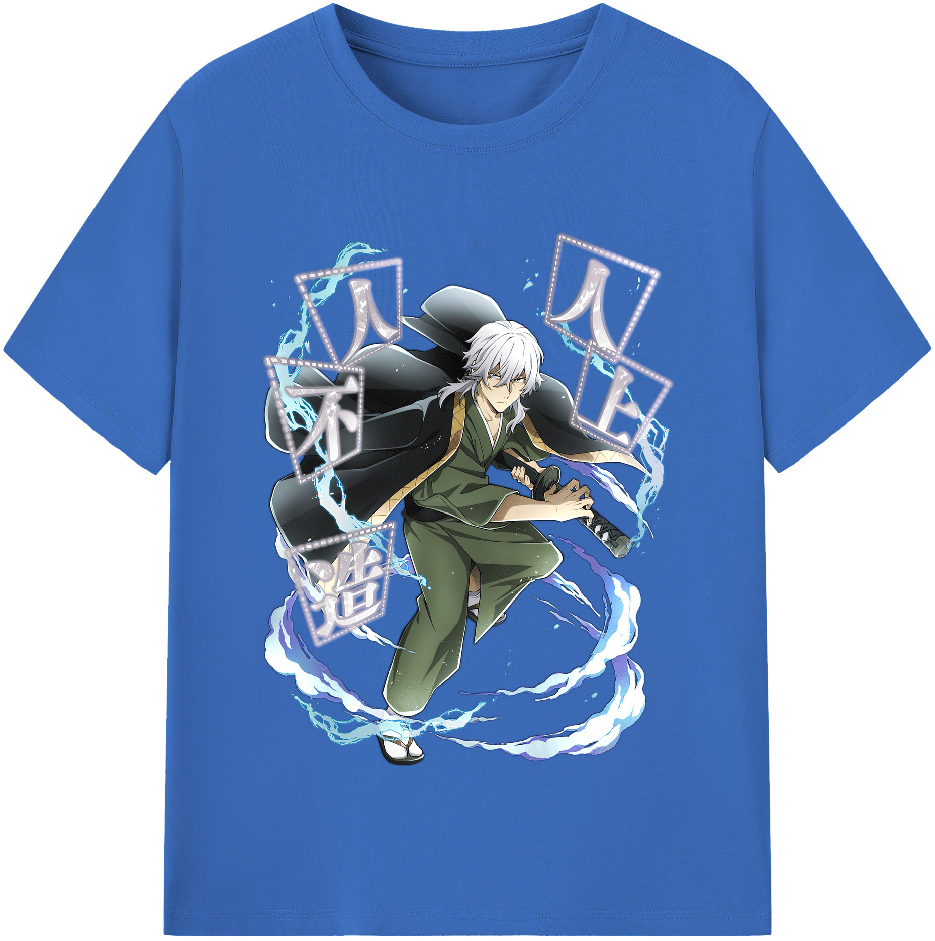 （画像用） 文豪ストレイドッグス Bungo Stray Dogs 綿100％半袖Tシャツ（フロントプリント）