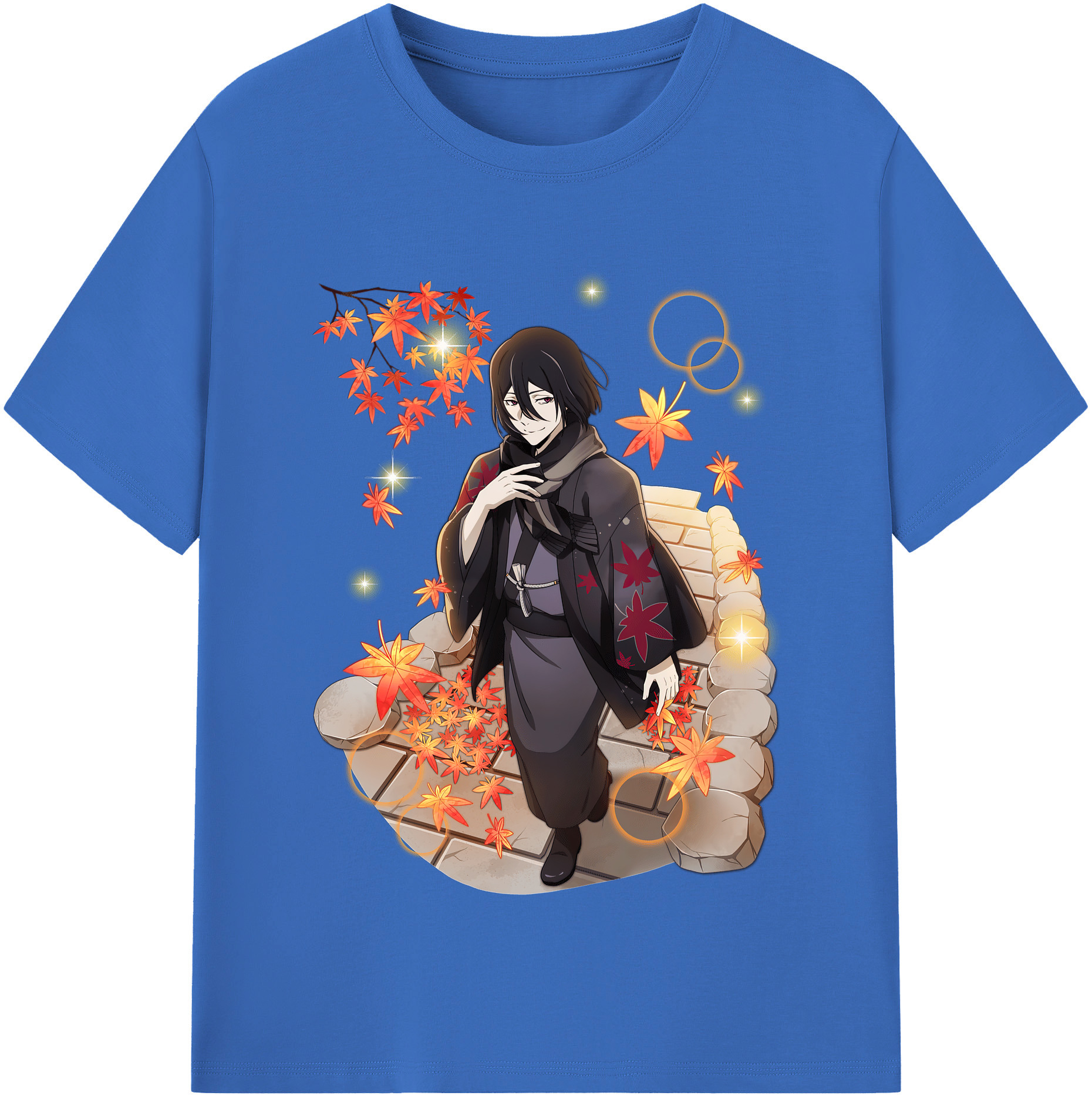 （画像用） 文豪ストレイドッグス Bungo Stray Dogs 綿100％半袖Tシャツ（フロントプリント）