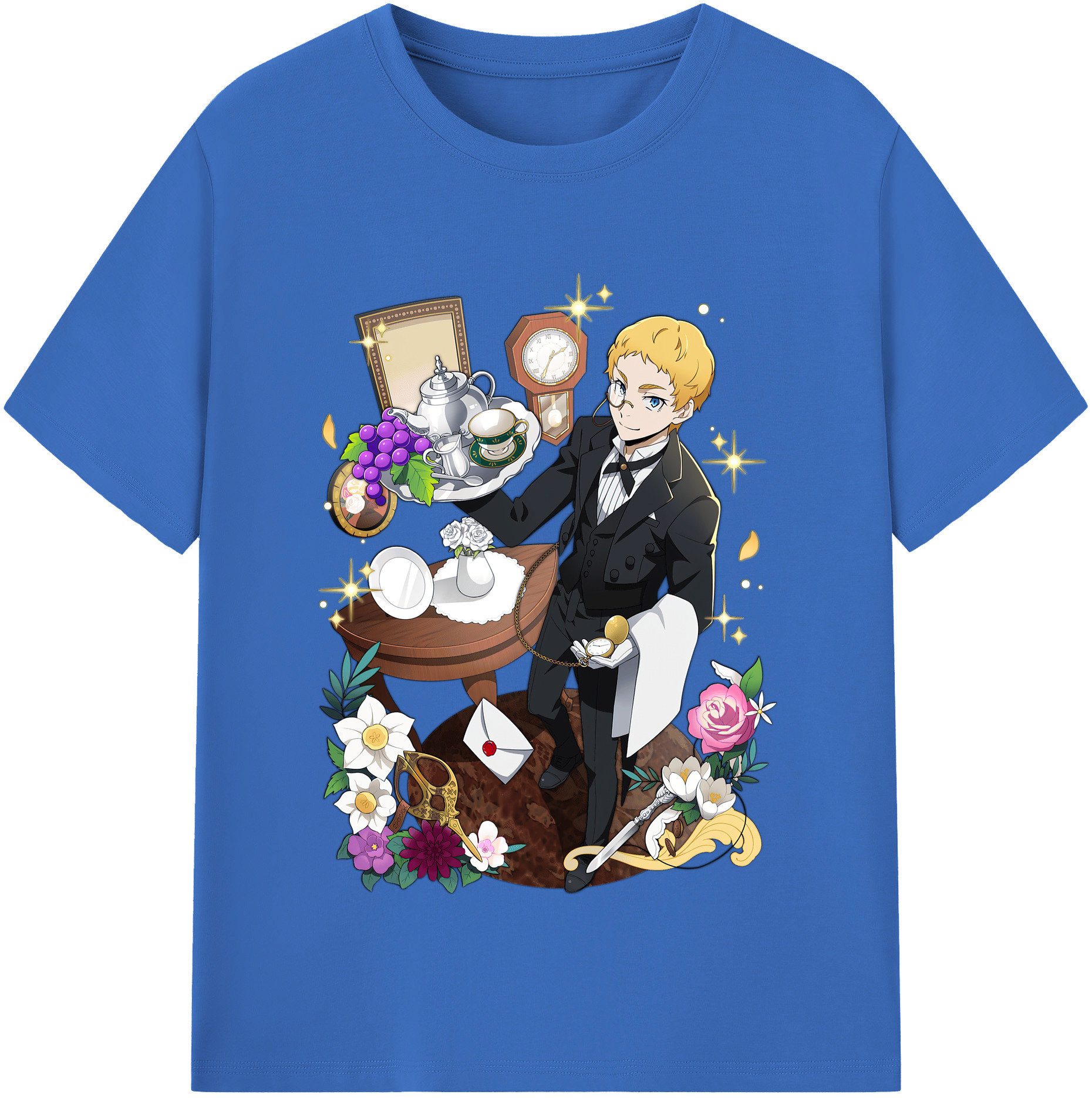 （画像用） 文豪ストレイドッグス Bungo Stray Dogs 綿100％半袖Tシャツ（フロントプリント）