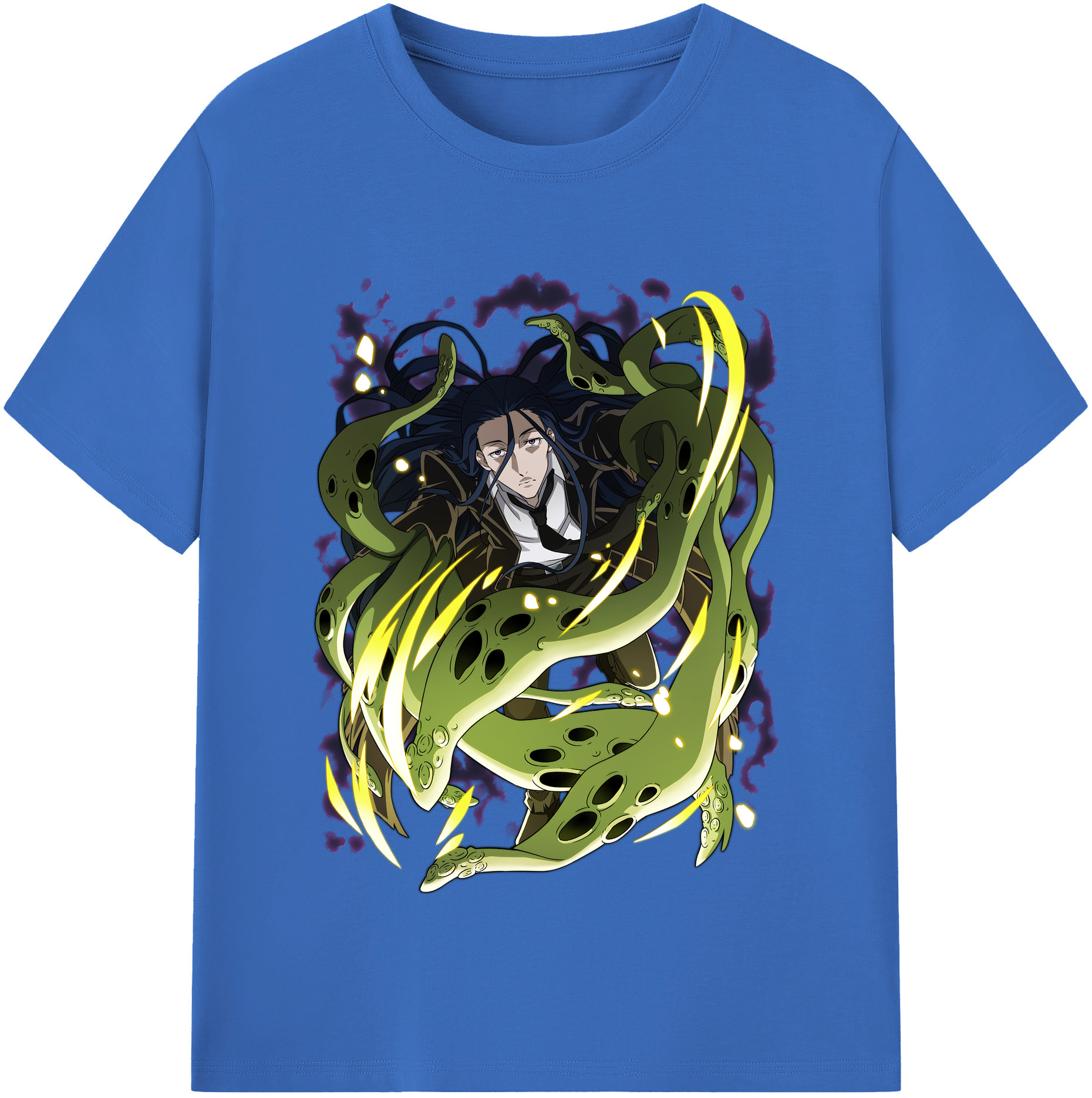 （画像用） 文豪ストレイドッグス Bungo Stray Dogs 綿100％半袖Tシャツ（フロントプリント）
