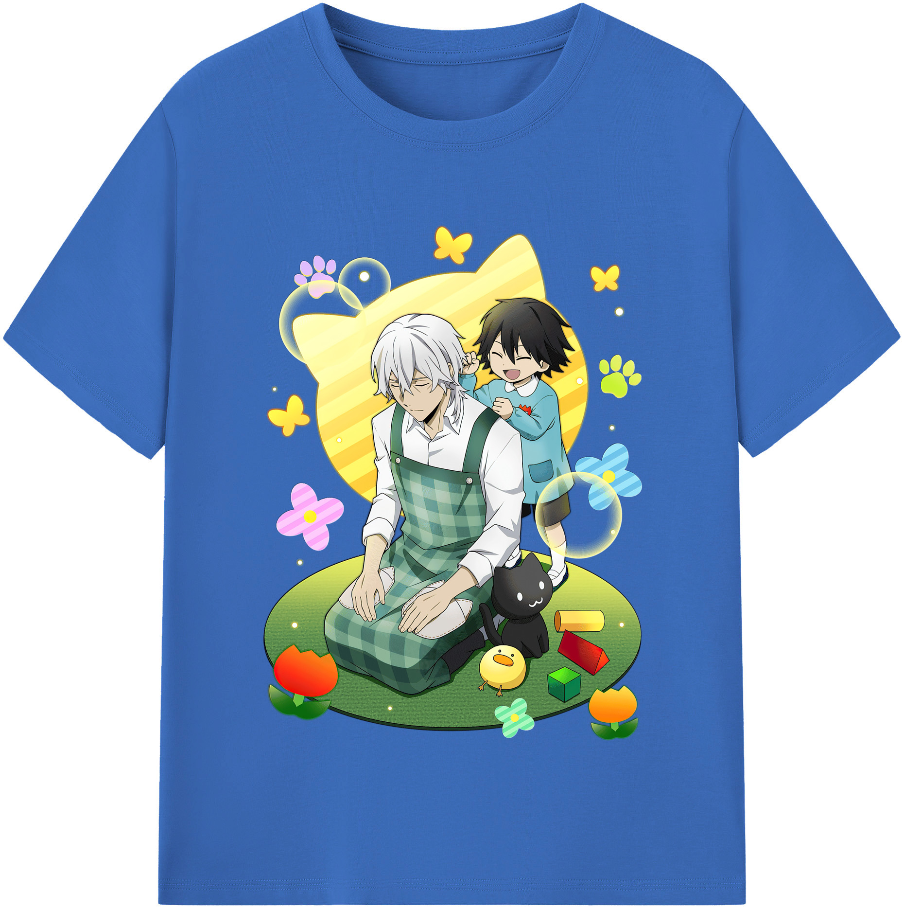 （画像用） 文豪ストレイドッグス Bungo Stray Dogs 綿100％半袖Tシャツ（フロントプリント）