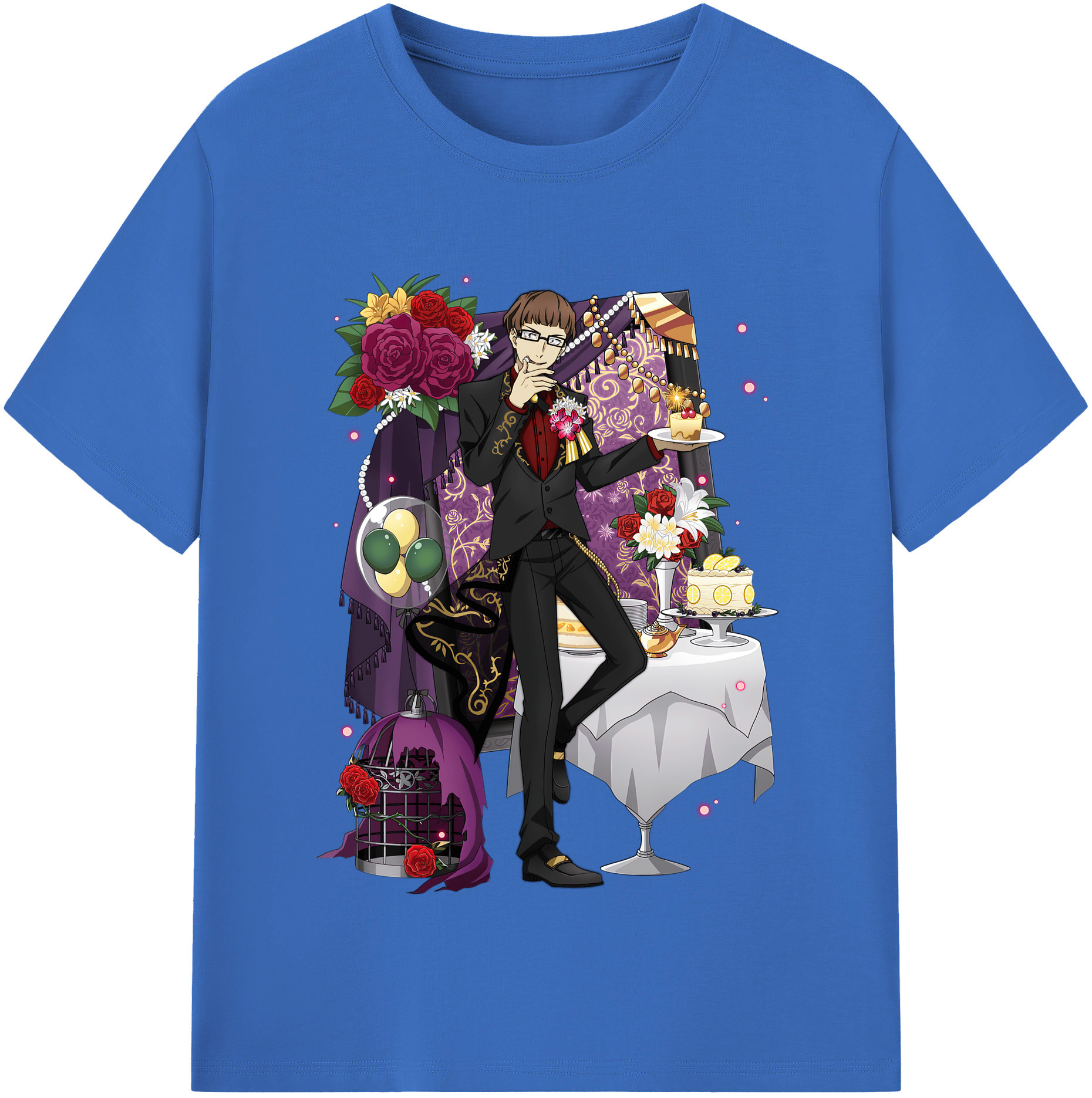 （画像用） 文豪ストレイドッグス Bungo Stray Dogs 綿100％半袖Tシャツ（フロントプリント）