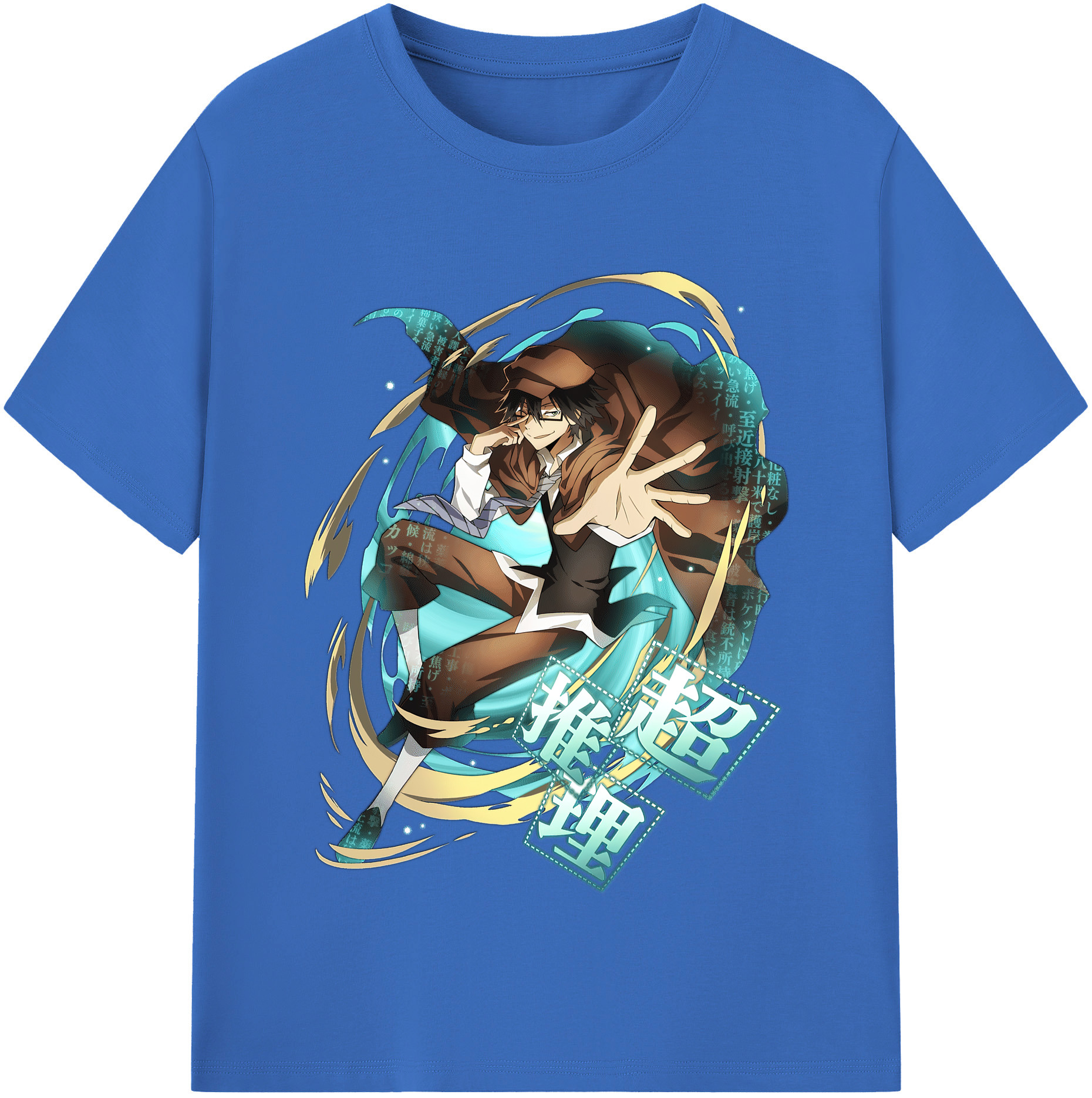 （画像用） 文豪ストレイドッグス Bungo Stray Dogs 綿100％半袖Tシャツ（フロントプリント）
