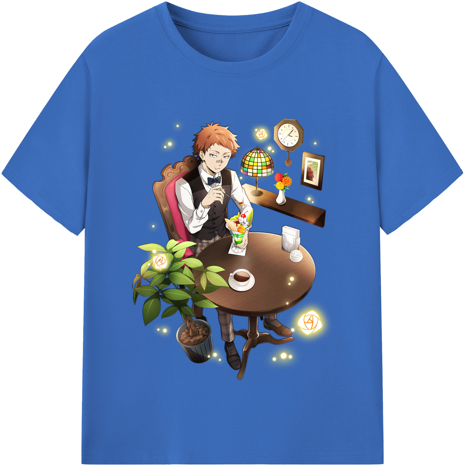 （画像用） 文豪ストレイドッグス Bungo Stray Dogs 綿100％半袖Tシャツ（フロントプリント）
