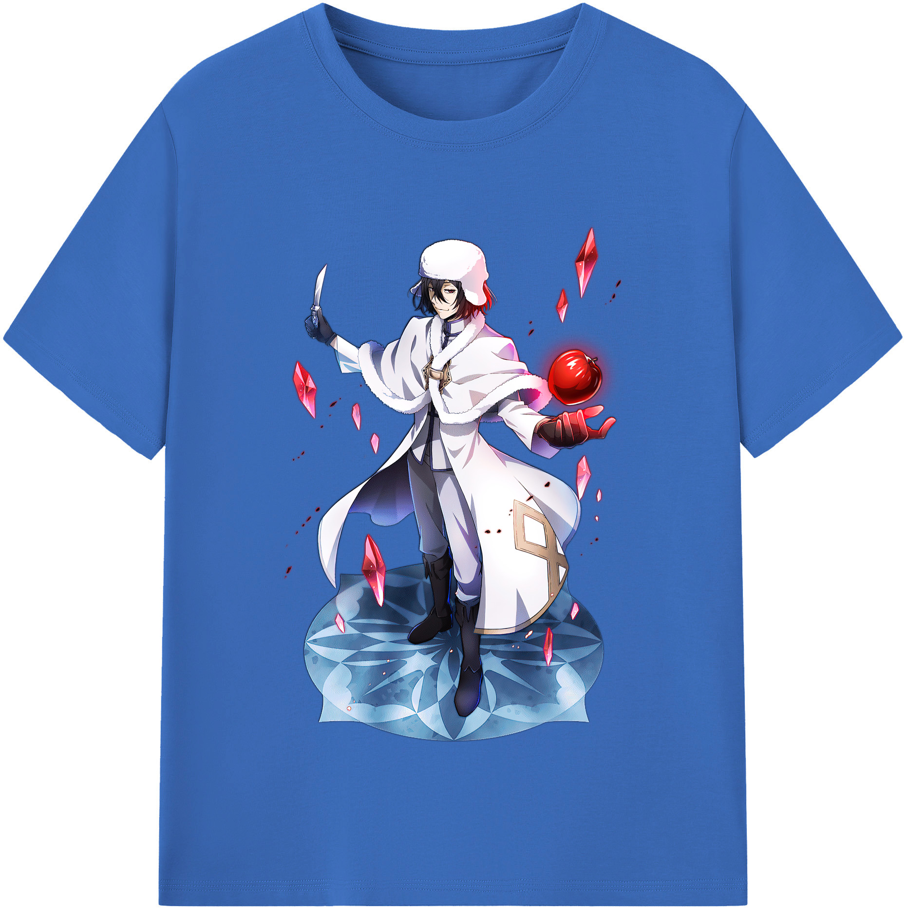 （画像用） 文豪ストレイドッグス Bungo Stray Dogs 綿100％半袖Tシャツ（フロントプリント）