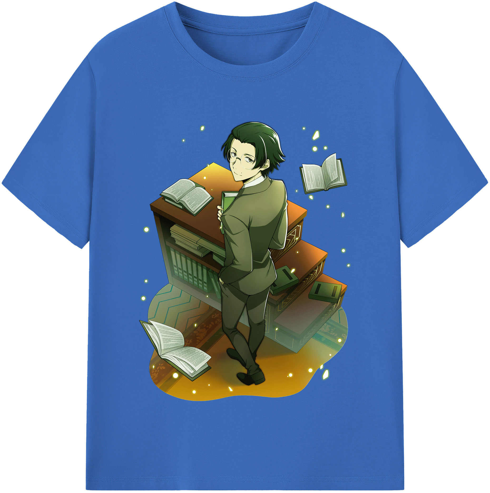 （画像用） 文豪ストレイドッグス Bungo Stray Dogs 綿100％半袖Tシャツ（フロントプリント）