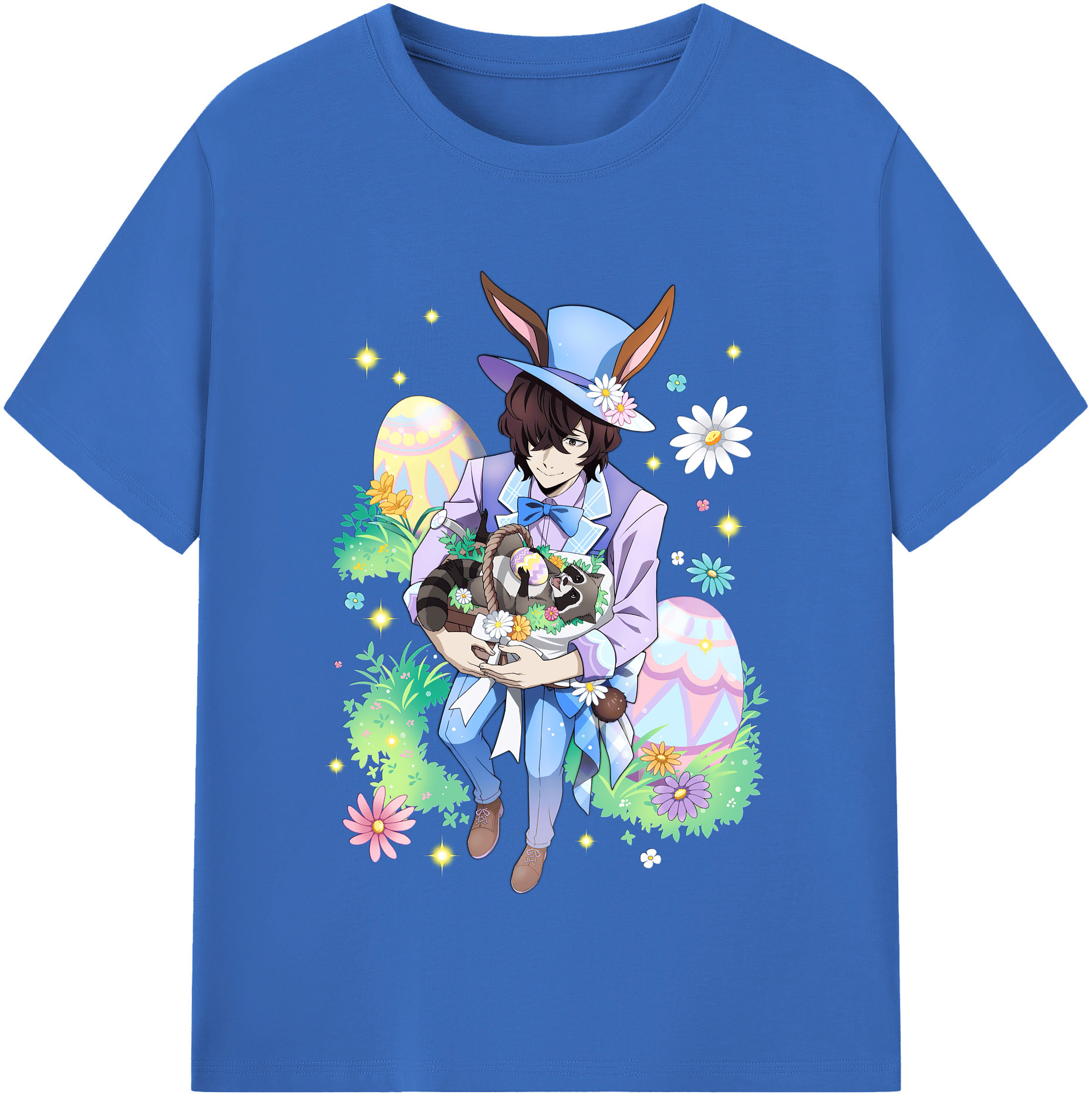 （画像用） 文豪ストレイドッグス Bungo Stray Dogs 綿100％半袖Tシャツ（フロントプリント）
