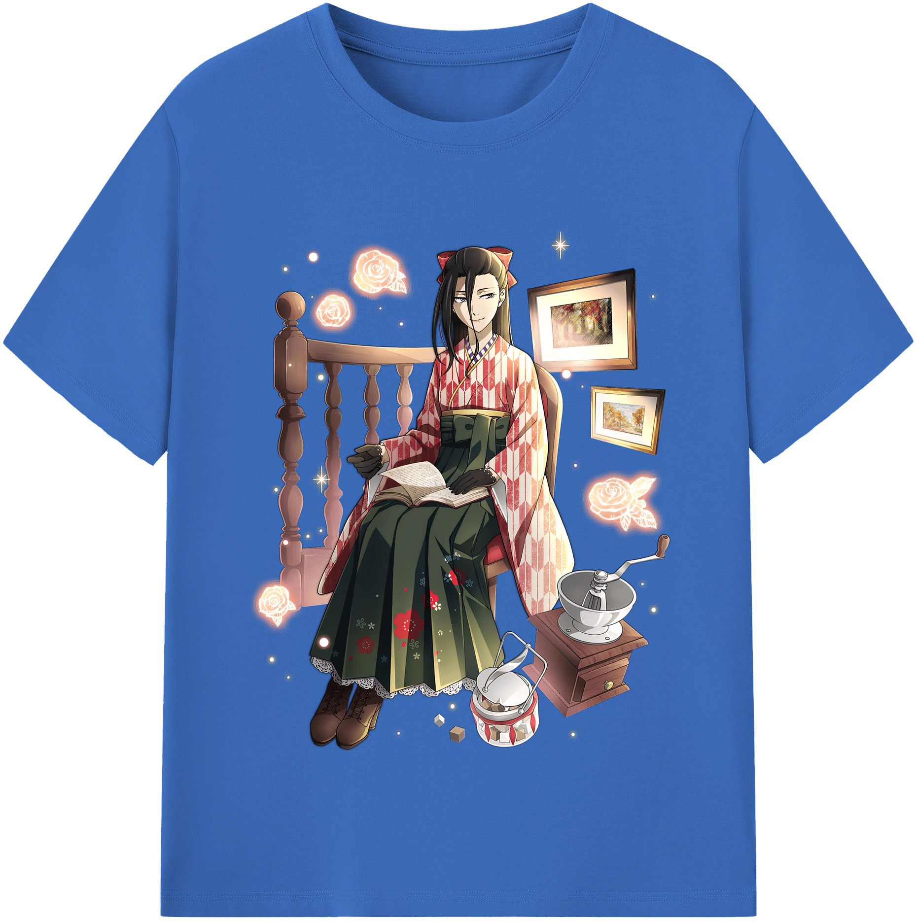 （画像用） 文豪ストレイドッグス Bungo Stray Dogs 綿100％半袖Tシャツ（フロントプリント）