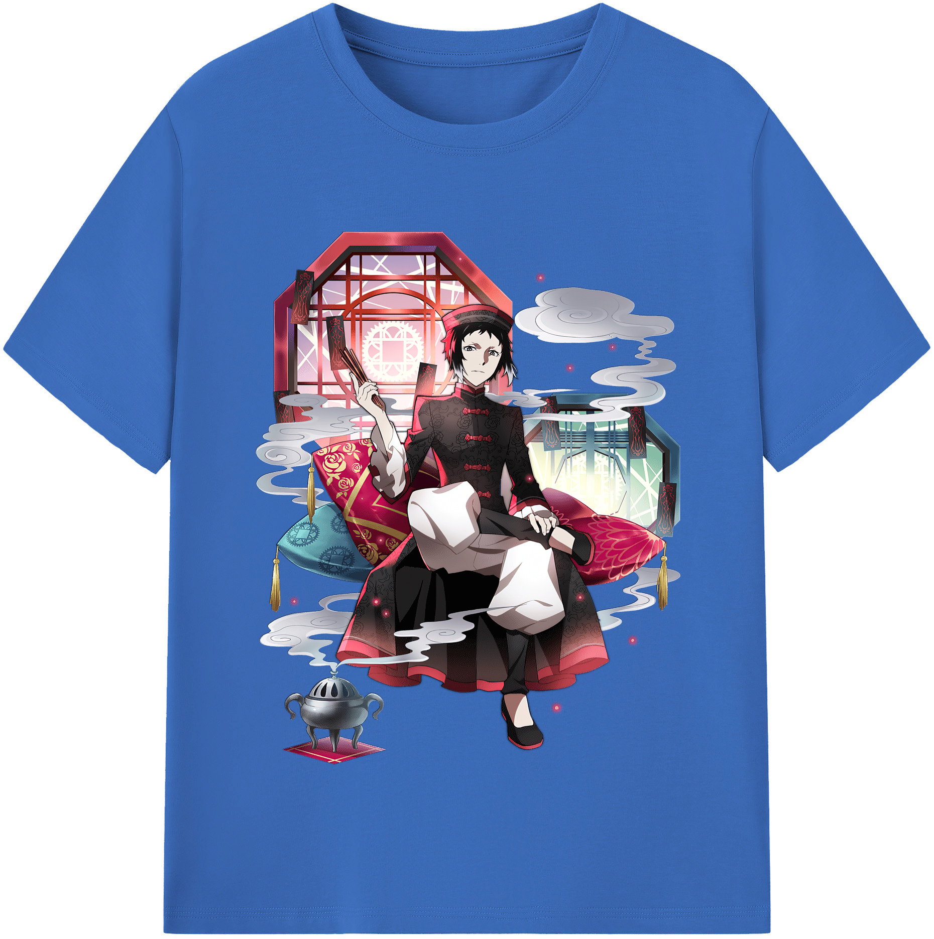 （画像用） 文豪ストレイドッグス Bungo Stray Dogs 綿100％半袖Tシャツ（フロントプリント）