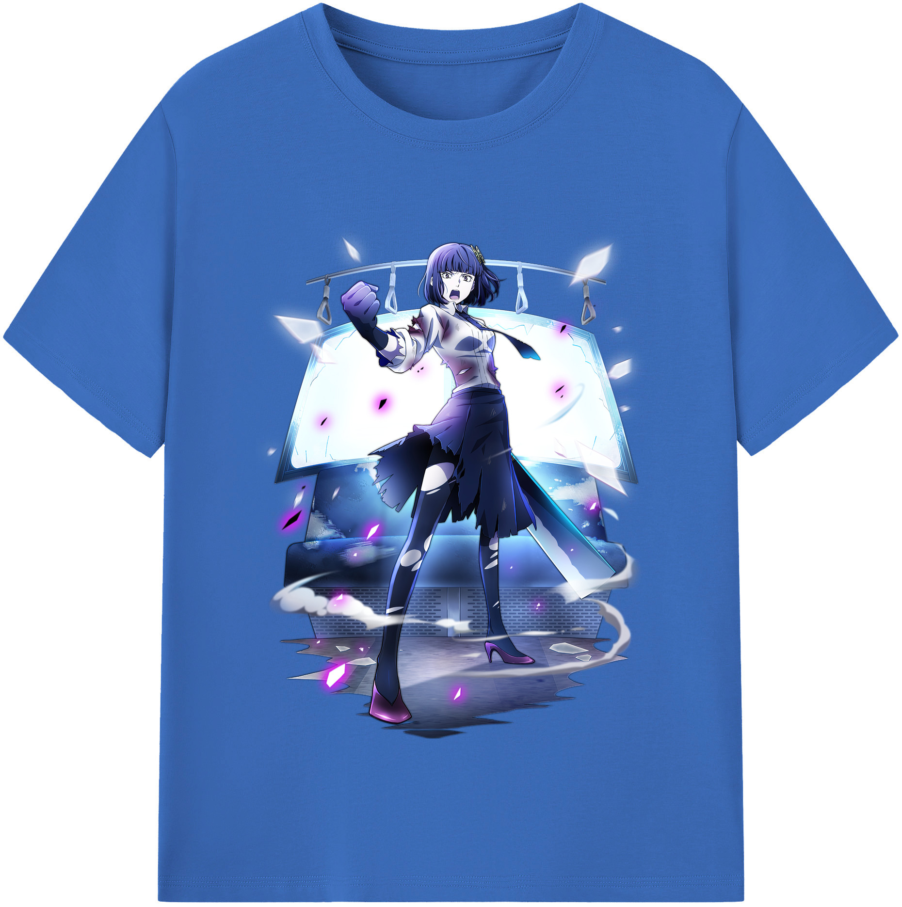 （画像用） 文豪ストレイドッグス Bungo Stray Dogs 綿100％半袖Tシャツ（フロントプリント）