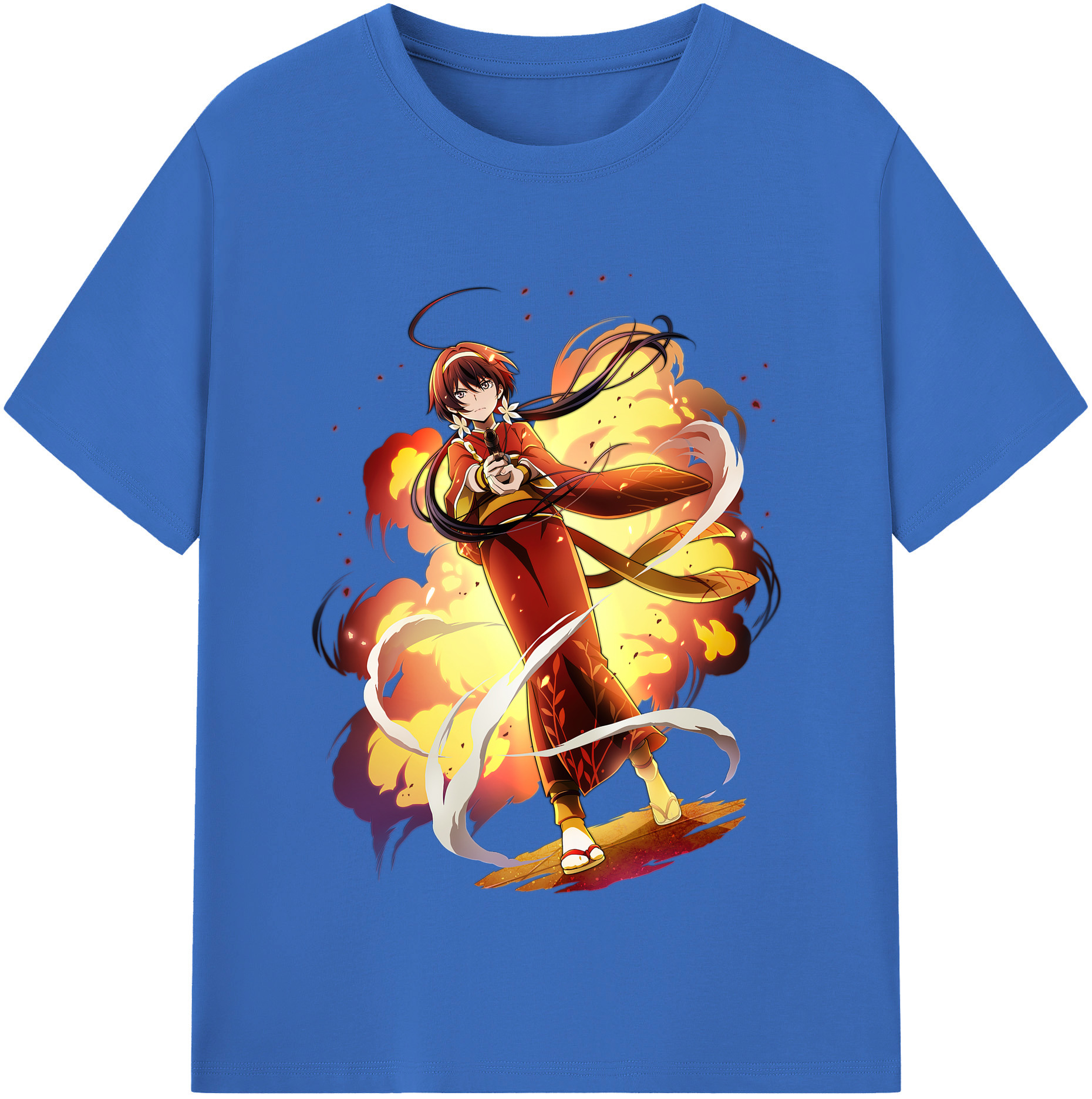 （画像用） 文豪ストレイドッグス Bungo Stray Dogs 綿100％半袖Tシャツ（フロントプリント）