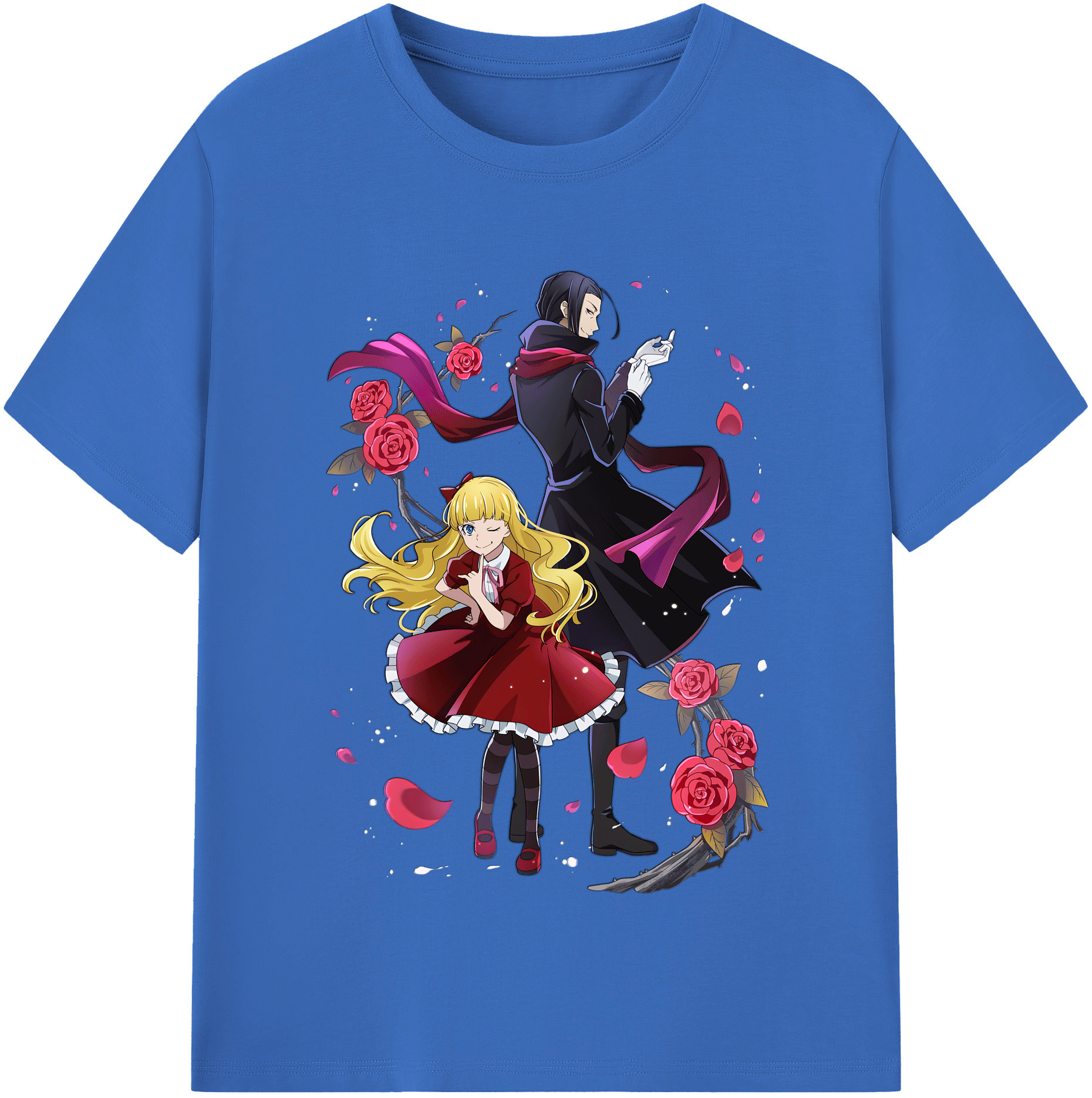 （画像用） 文豪ストレイドッグス Bungo Stray Dogs 綿100％半袖Tシャツ（フロントプリント）