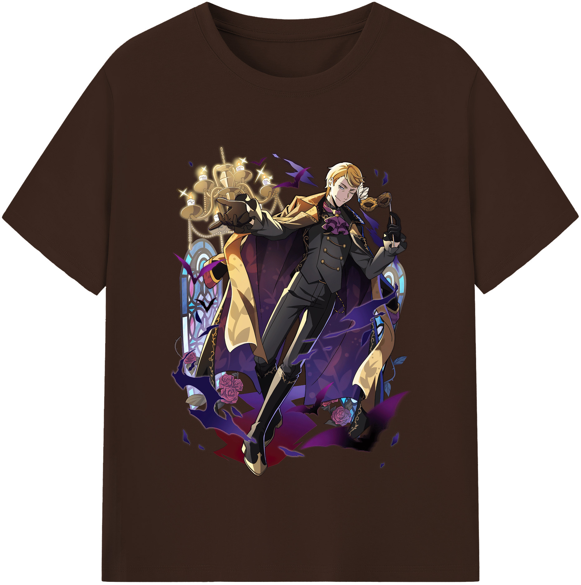 （画像用） 文豪ストレイドッグス Bungo Stray Dogs 綿100％半袖Tシャツ（フロントプリント）