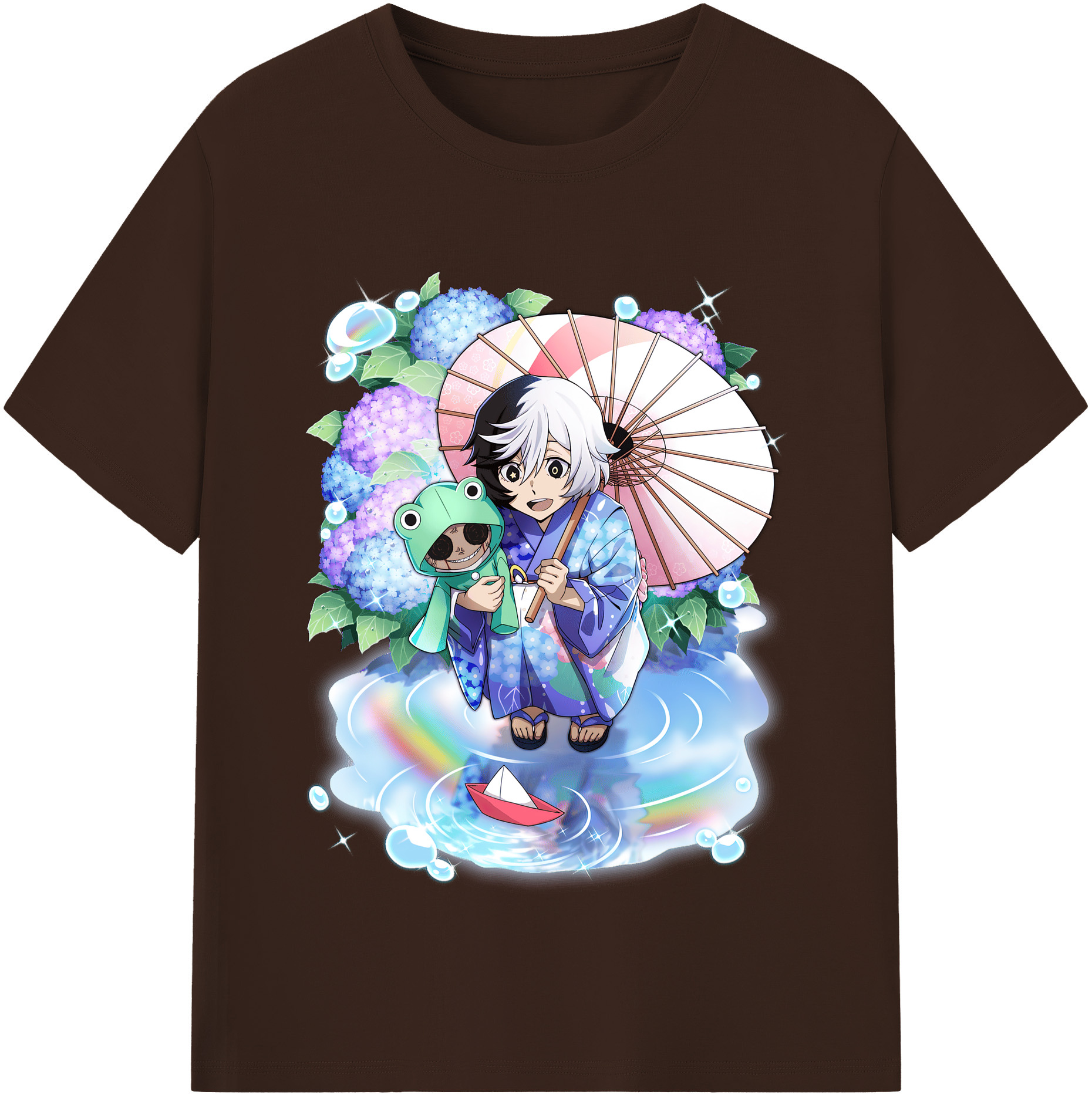 （画像用） 文豪ストレイドッグス Bungo Stray Dogs 綿100％半袖Tシャツ（フロントプリント）