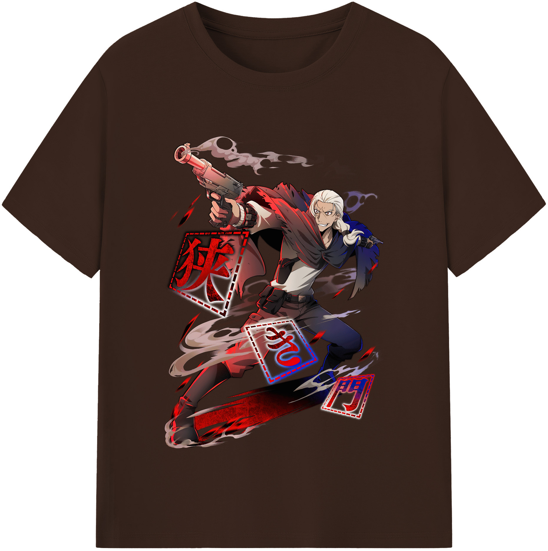（画像用） 文豪ストレイドッグス Bungo Stray Dogs 綿100％半袖Tシャツ（フロントプリント）