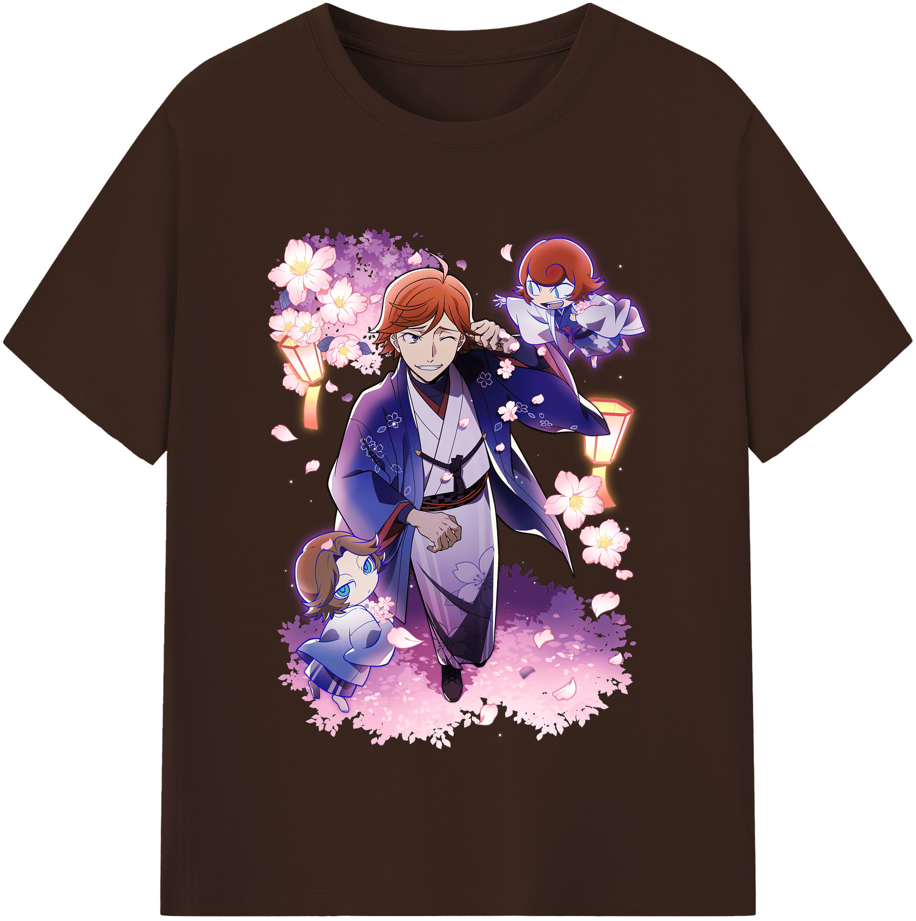 （画像用） 文豪ストレイドッグス Bungo Stray Dogs 綿100％半袖Tシャツ（フロントプリント）