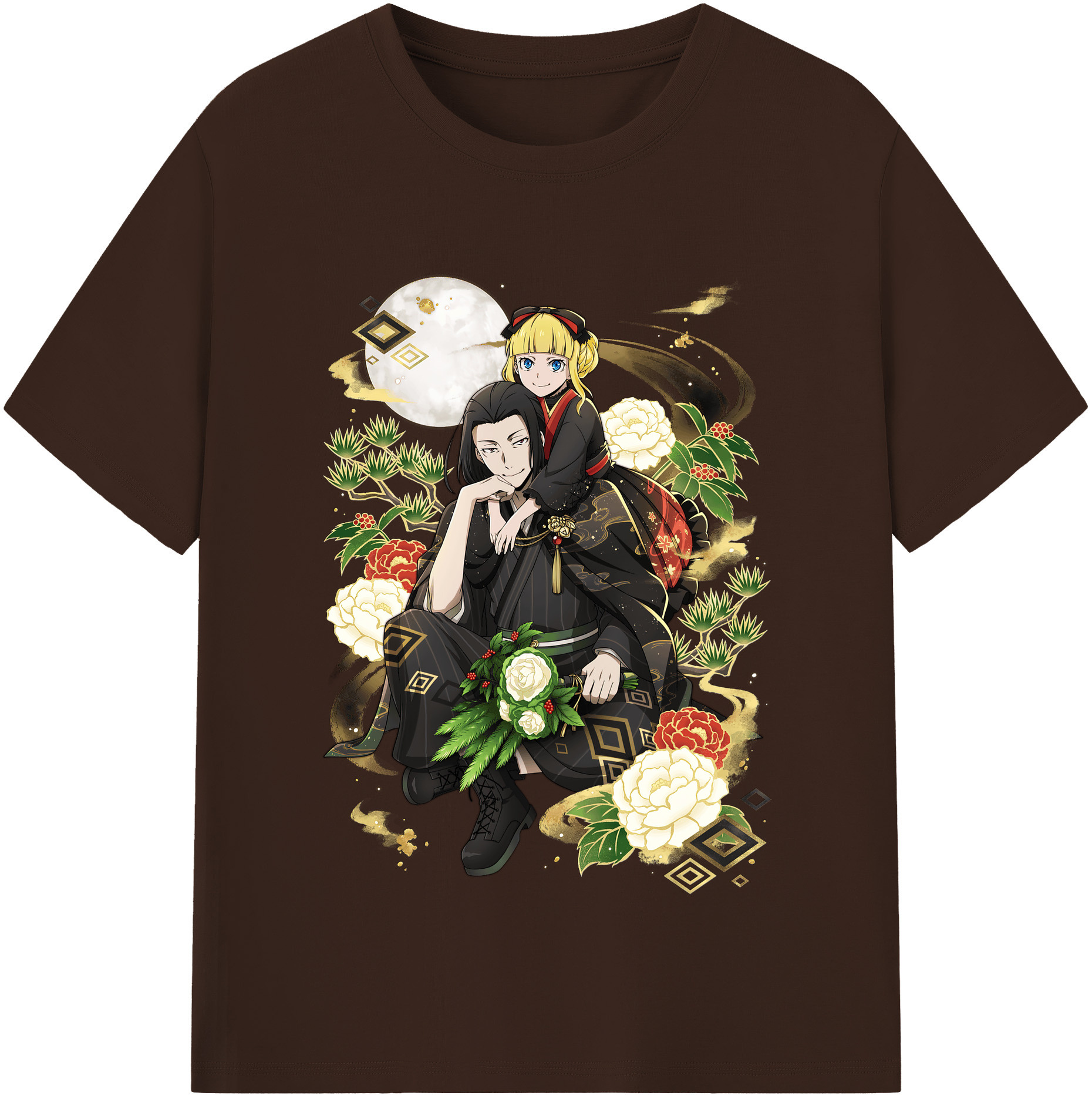 （画像用） 文豪ストレイドッグス Bungo Stray Dogs 綿100％半袖Tシャツ（フロントプリント）