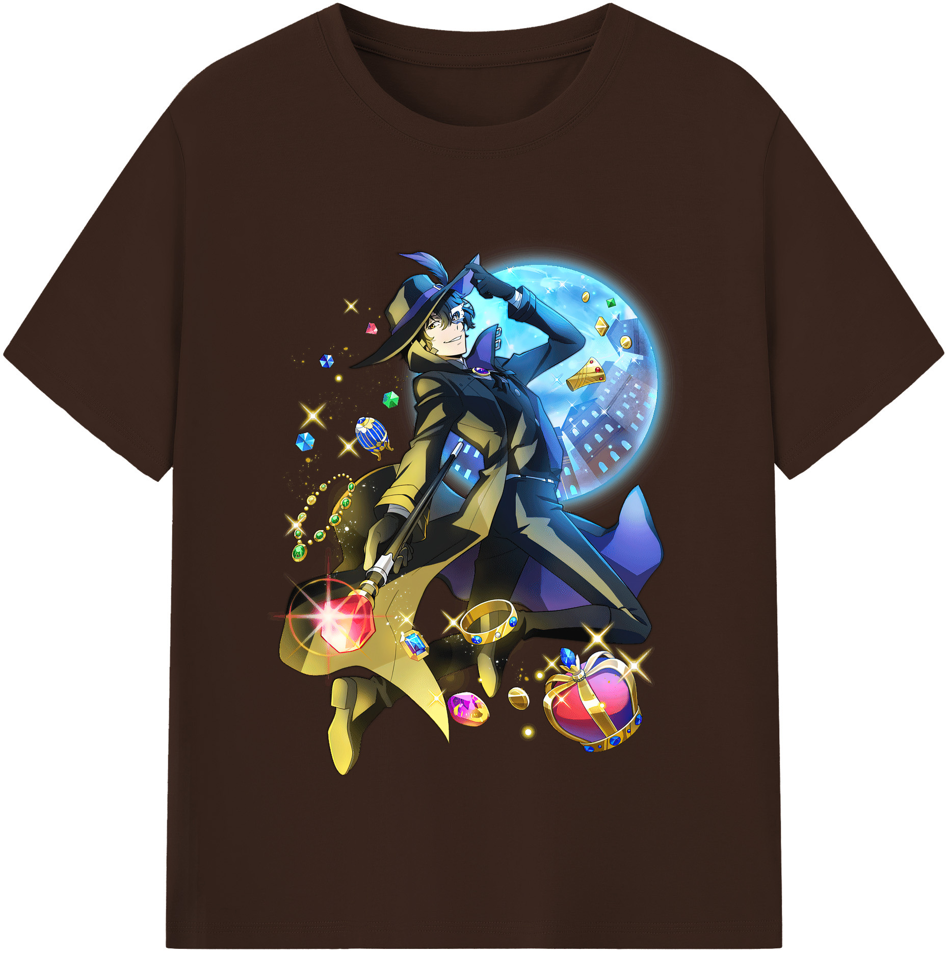 （画像用） 文豪ストレイドッグス Bungo Stray Dogs 綿100％半袖Tシャツ（フロントプリント）