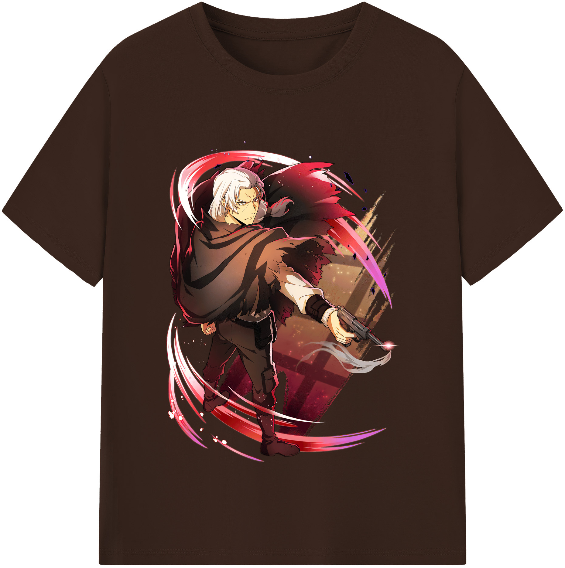 （画像用） 文豪ストレイドッグス Bungo Stray Dogs 綿100％半袖Tシャツ（フロントプリント）
