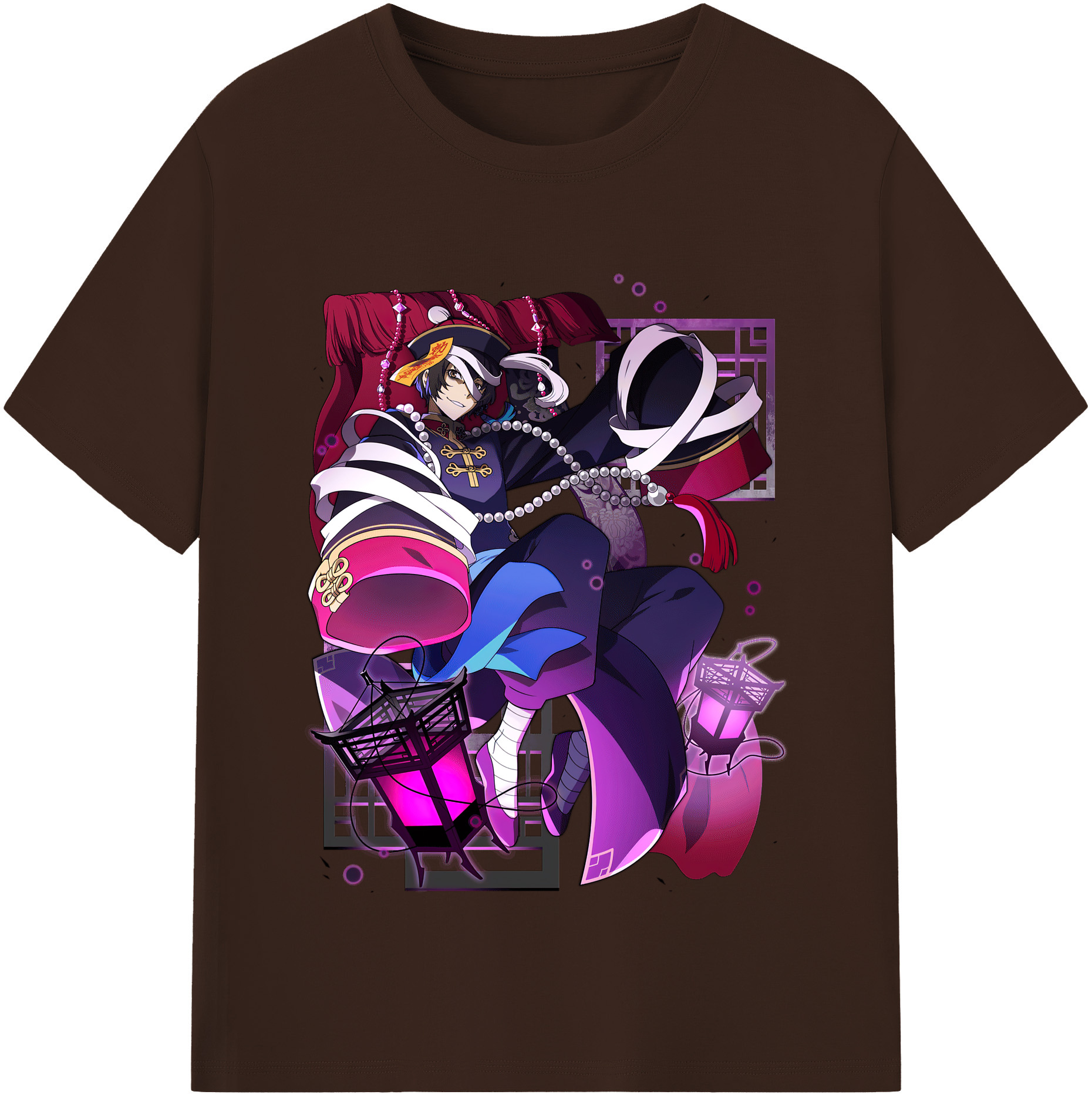 （画像用） 文豪ストレイドッグス Bungo Stray Dogs 綿100％半袖Tシャツ（フロントプリント）