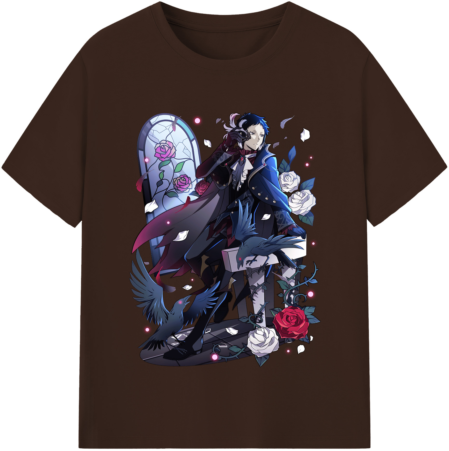 （画像用） 文豪ストレイドッグス Bungo Stray Dogs 綿100％半袖Tシャツ（フロントプリント）