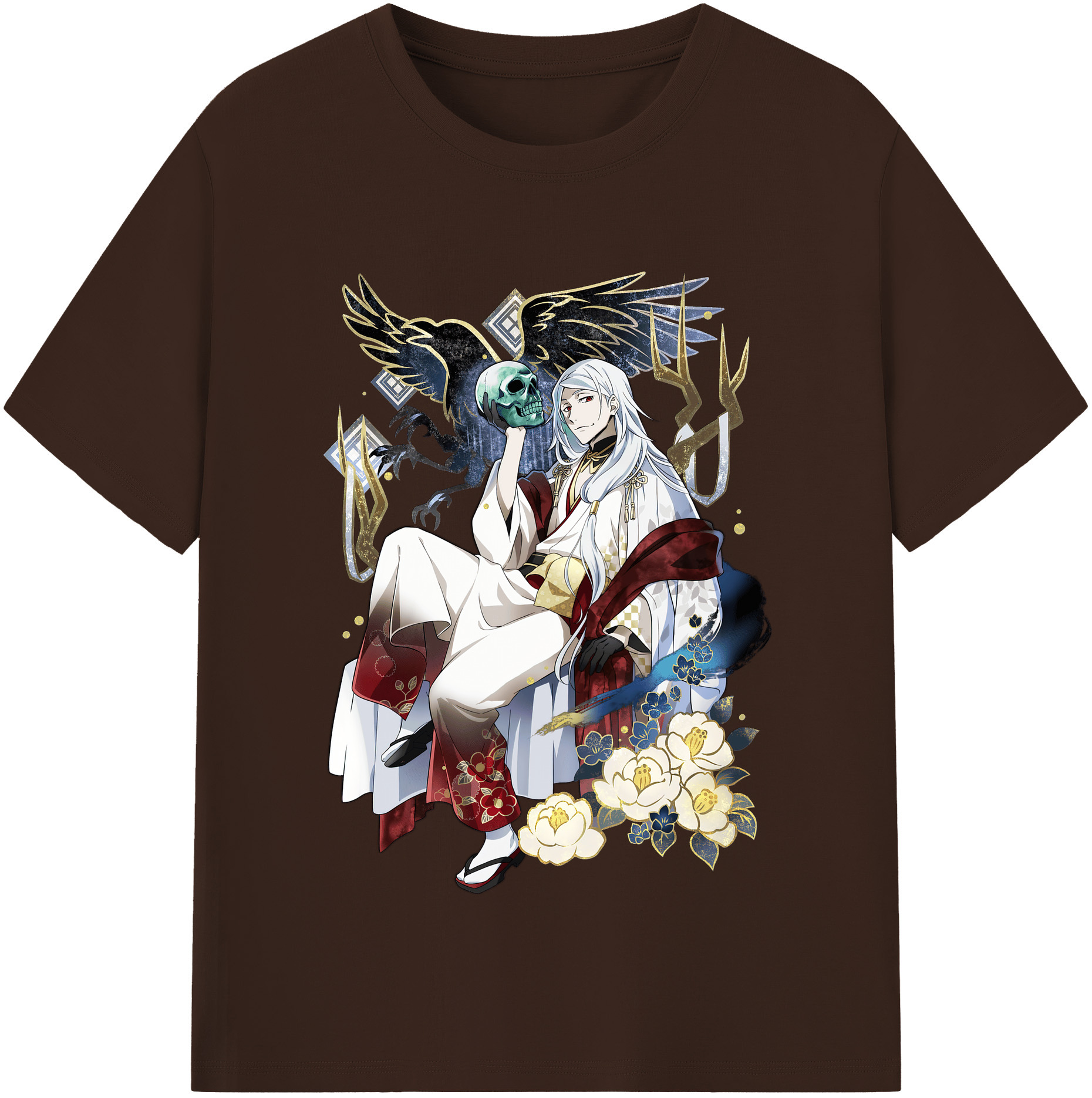 （画像用） 文豪ストレイドッグス Bungo Stray Dogs 綿100％半袖Tシャツ（フロントプリント）
