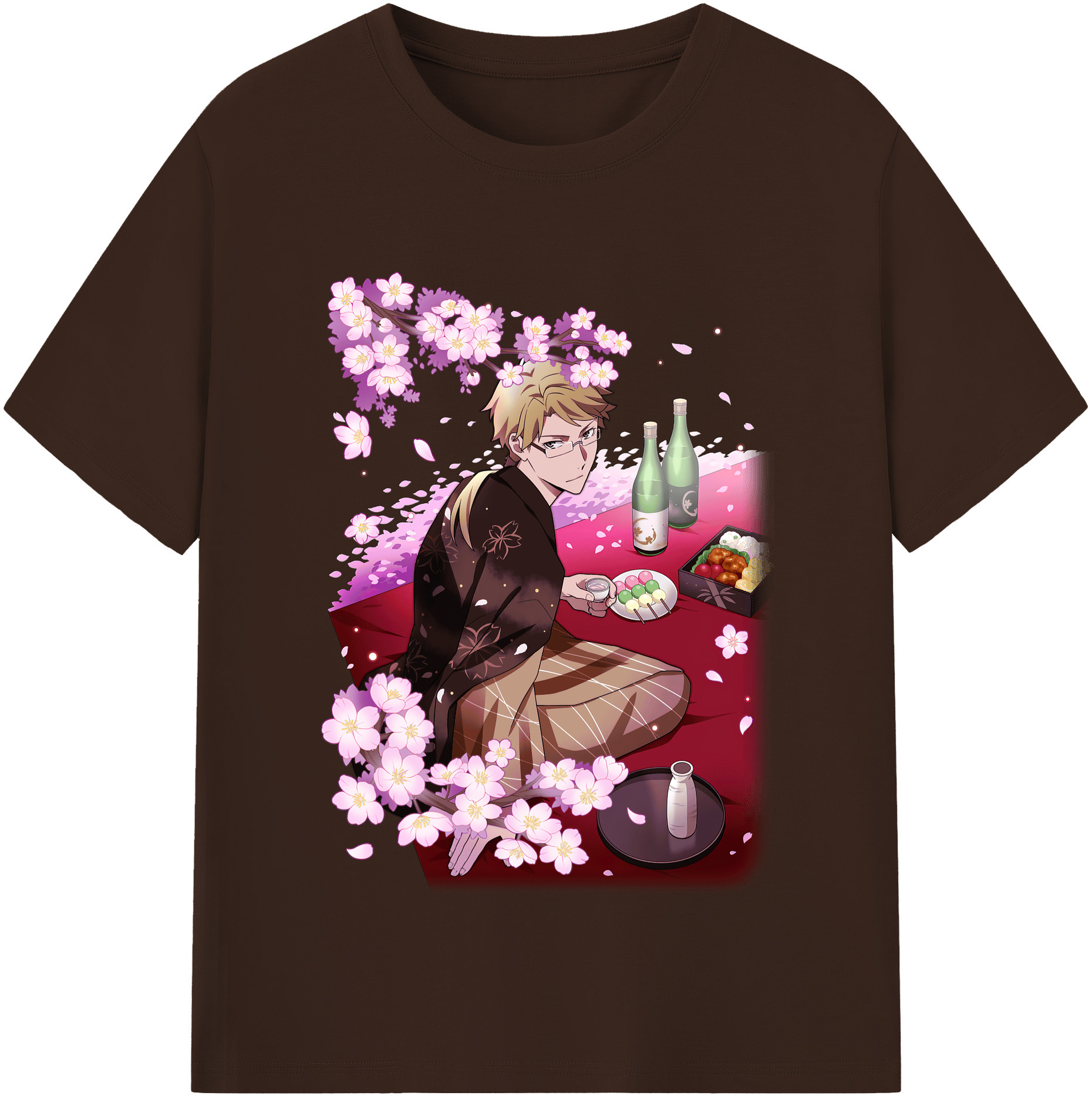 （画像用） 文豪ストレイドッグス Bungo Stray Dogs 綿100％半袖Tシャツ（フロントプリント）