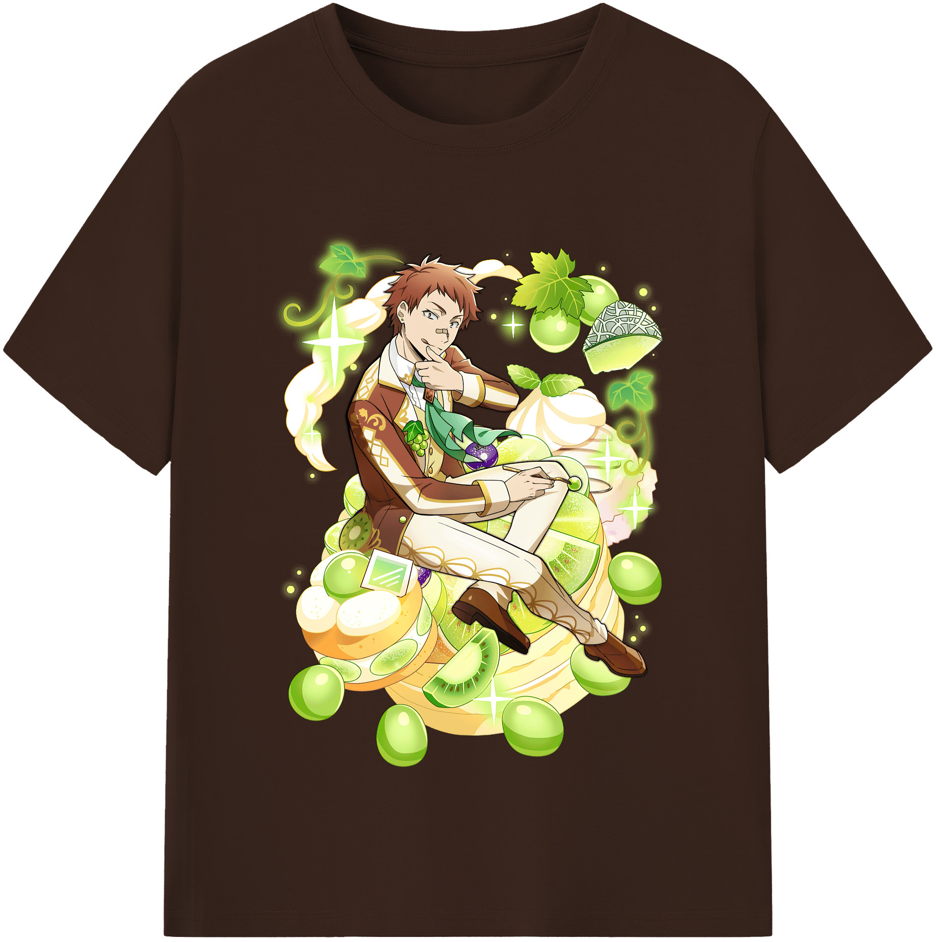 （画像用） 文豪ストレイドッグス Bungo Stray Dogs 綿100％半袖Tシャツ（フロントプリント）
