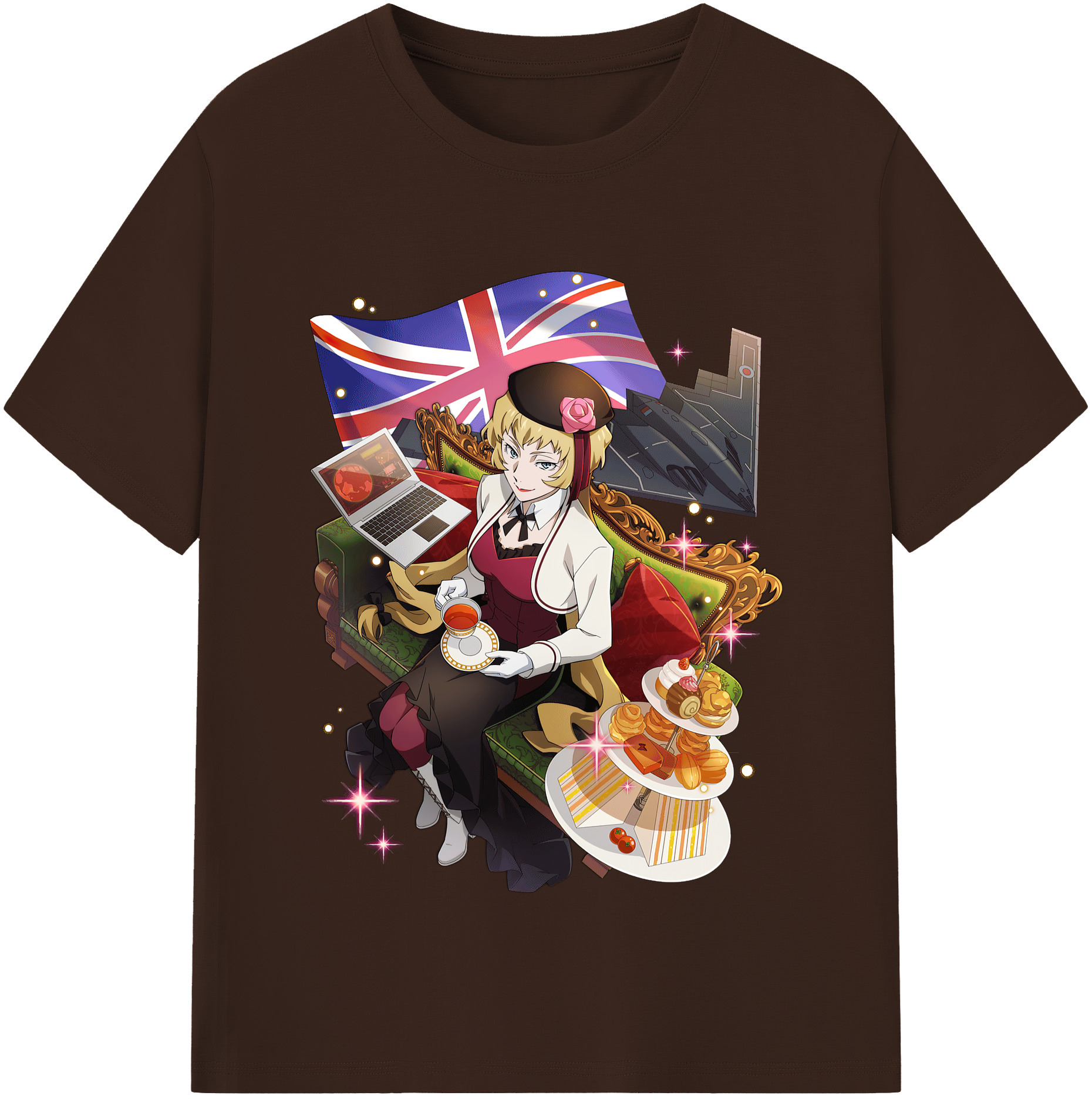 （画像用） 文豪ストレイドッグス Bungo Stray Dogs 綿100％半袖Tシャツ（フロントプリント）