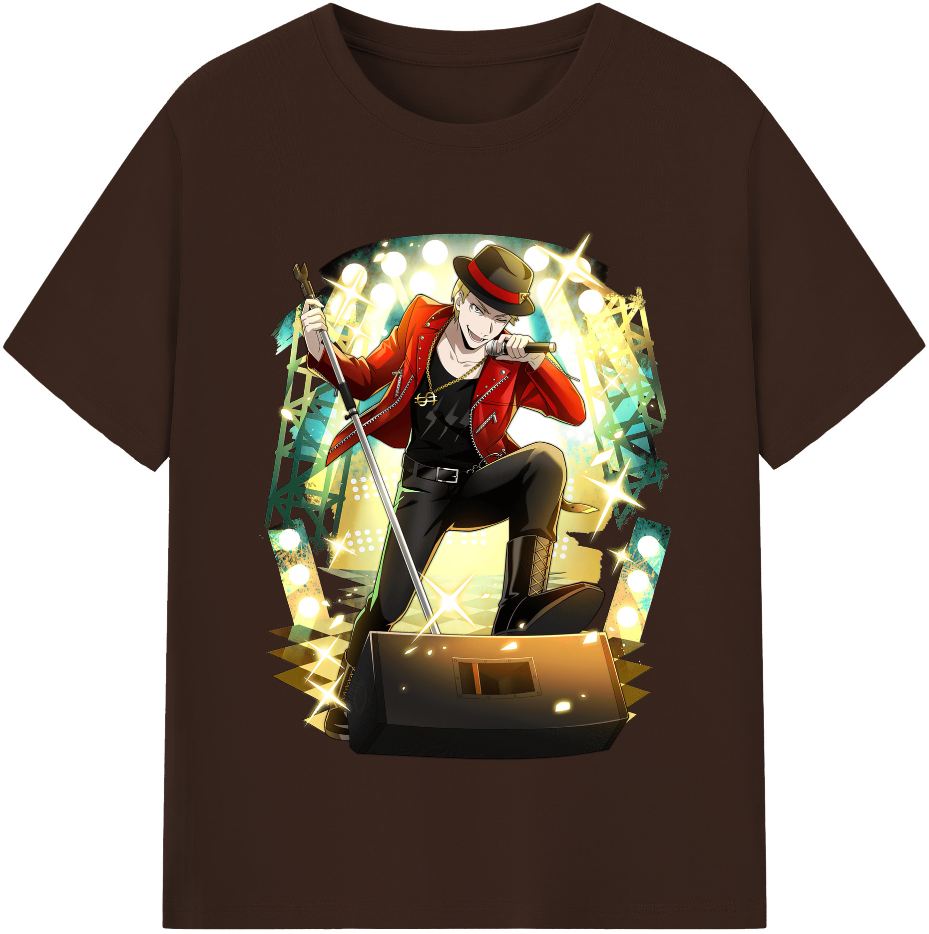 （画像用） 文豪ストレイドッグス Bungo Stray Dogs 綿100％半袖Tシャツ（フロントプリント）