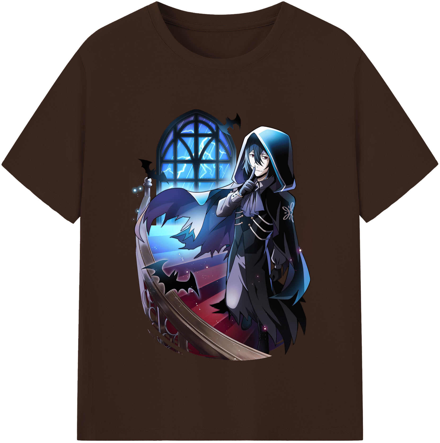 （画像用） 文豪ストレイドッグス Bungo Stray Dogs 綿100％半袖Tシャツ（フロントプリント）