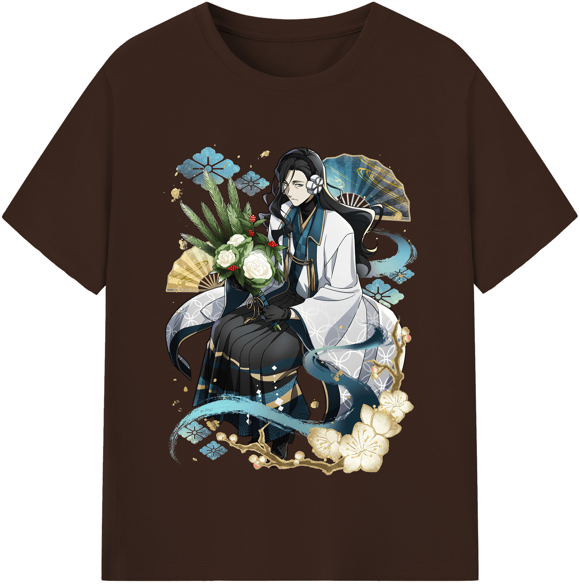 （画像用） 文豪ストレイドッグス Bungo Stray Dogs 綿100％半袖Tシャツ（フロントプリント）