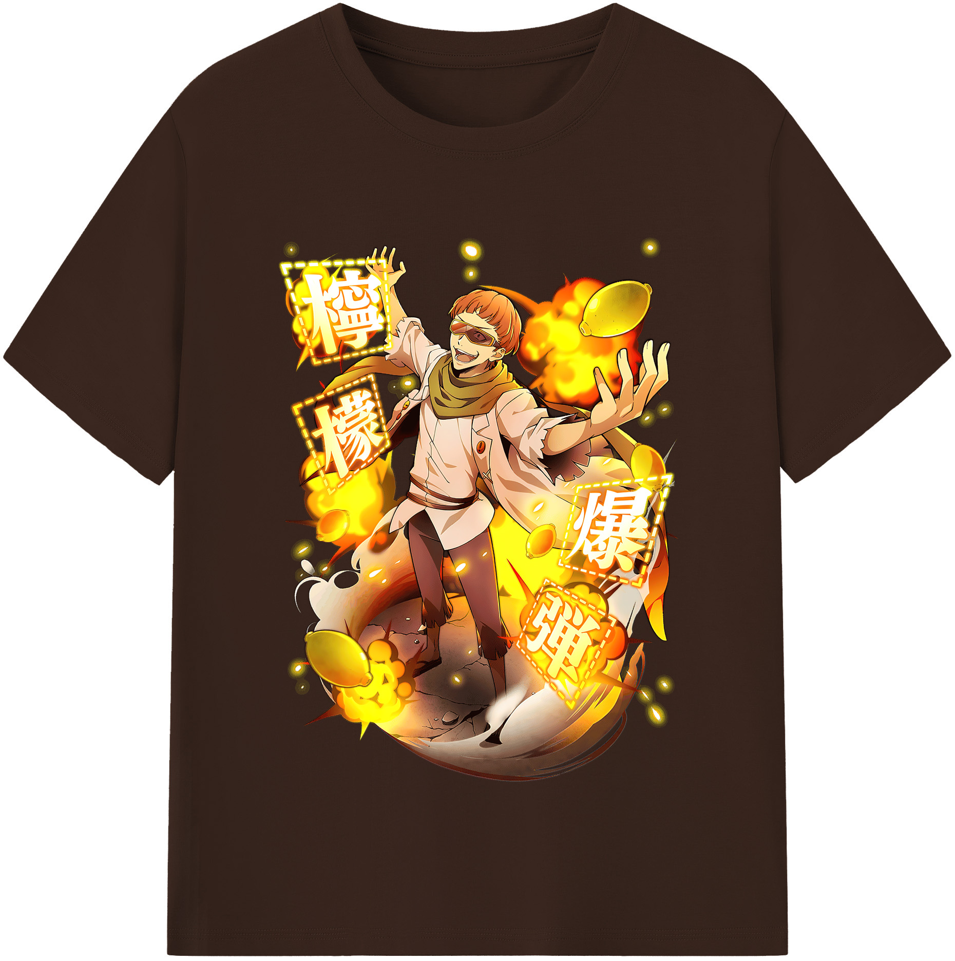 （画像用） 文豪ストレイドッグス Bungo Stray Dogs 綿100％半袖Tシャツ（フロントプリント）