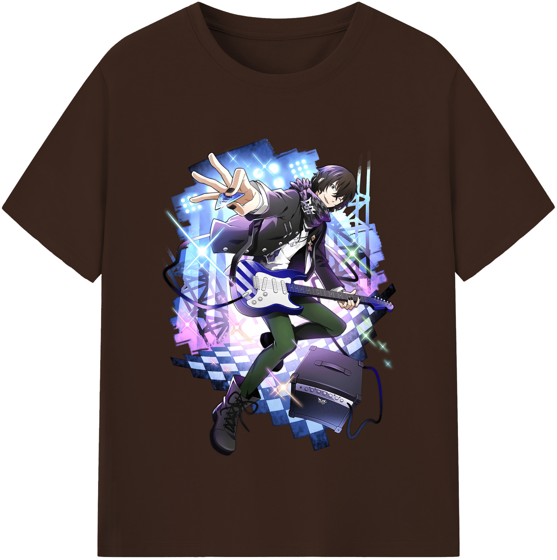 （画像用） 文豪ストレイドッグス Bungo Stray Dogs 綿100％半袖Tシャツ（フロントプリント）