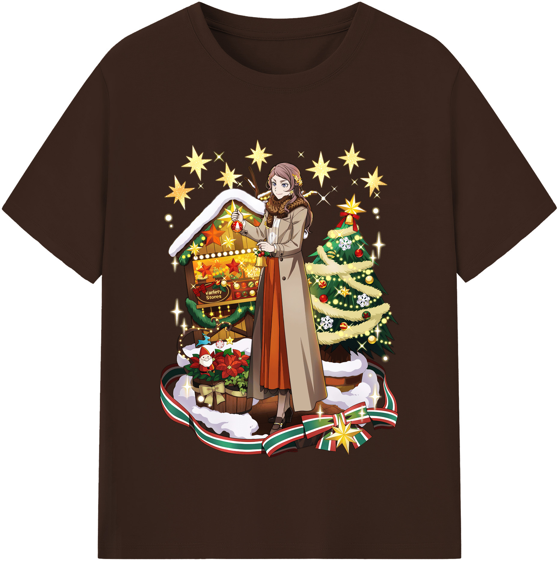 （画像用） 文豪ストレイドッグス Bungo Stray Dogs 綿100％半袖Tシャツ（フロントプリント）