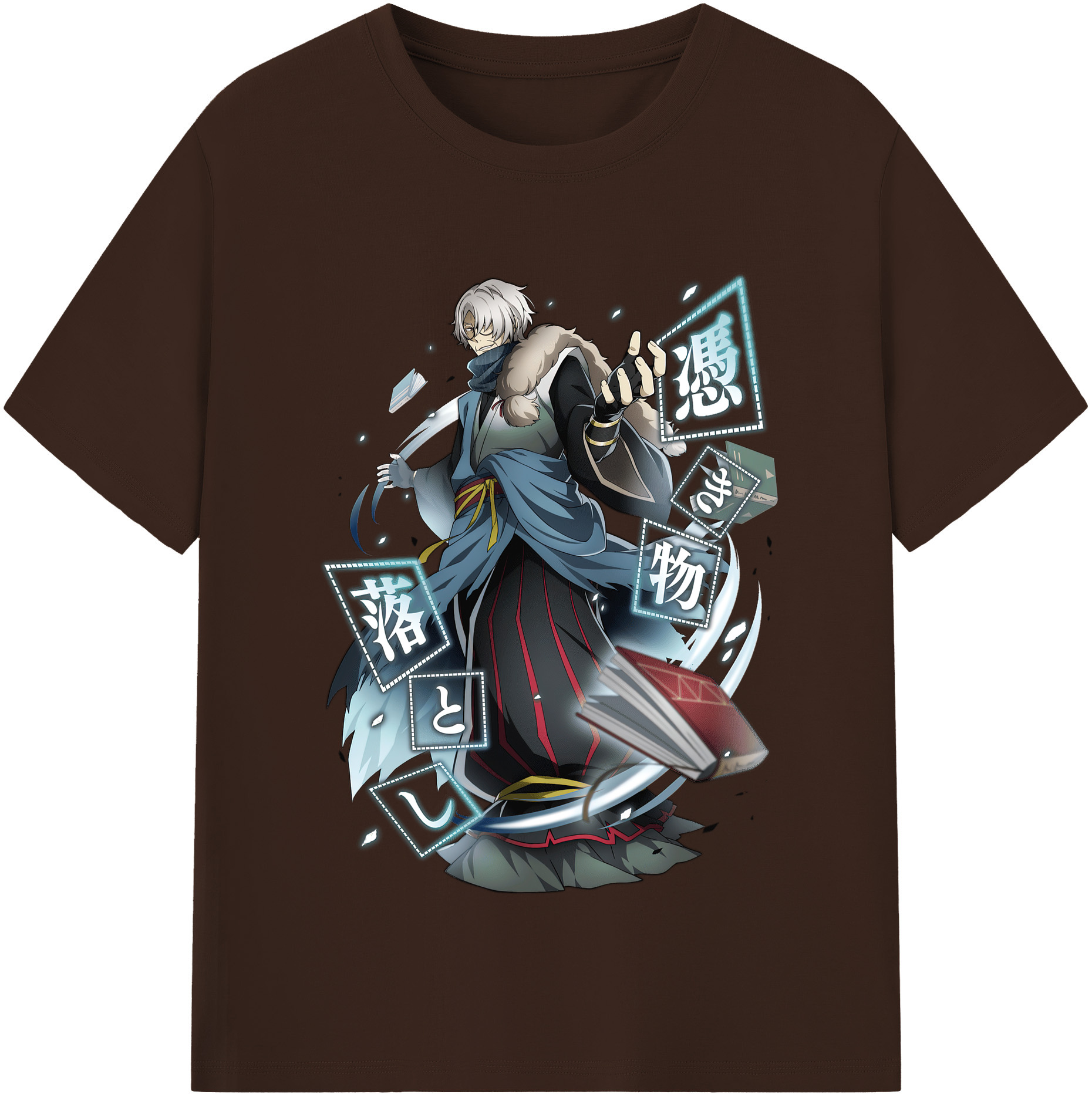 （画像用） 文豪ストレイドッグス Bungo Stray Dogs 綿100％半袖Tシャツ（フロントプリント）