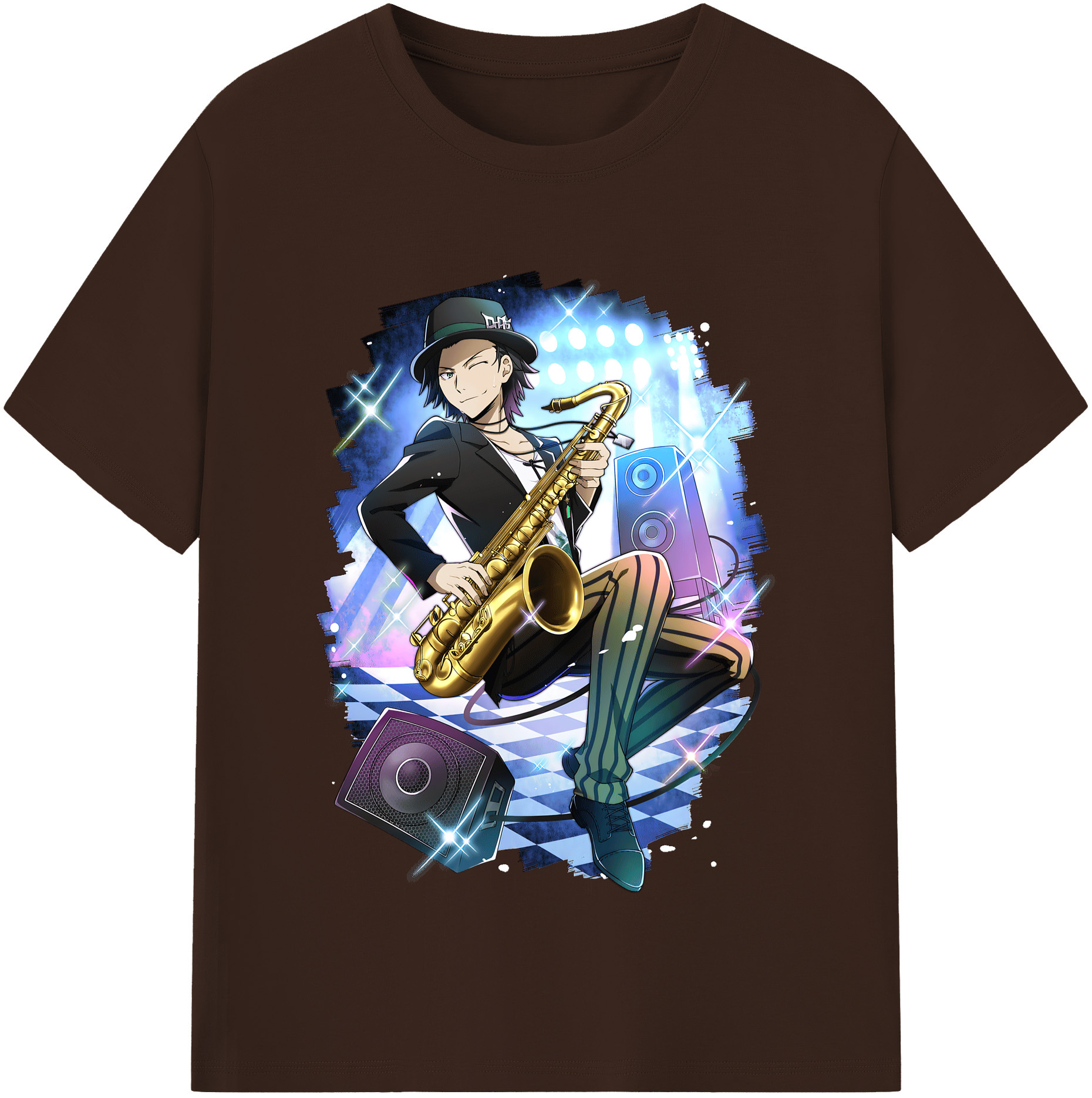 （画像用） 文豪ストレイドッグス Bungo Stray Dogs 綿100％半袖Tシャツ（フロントプリント）