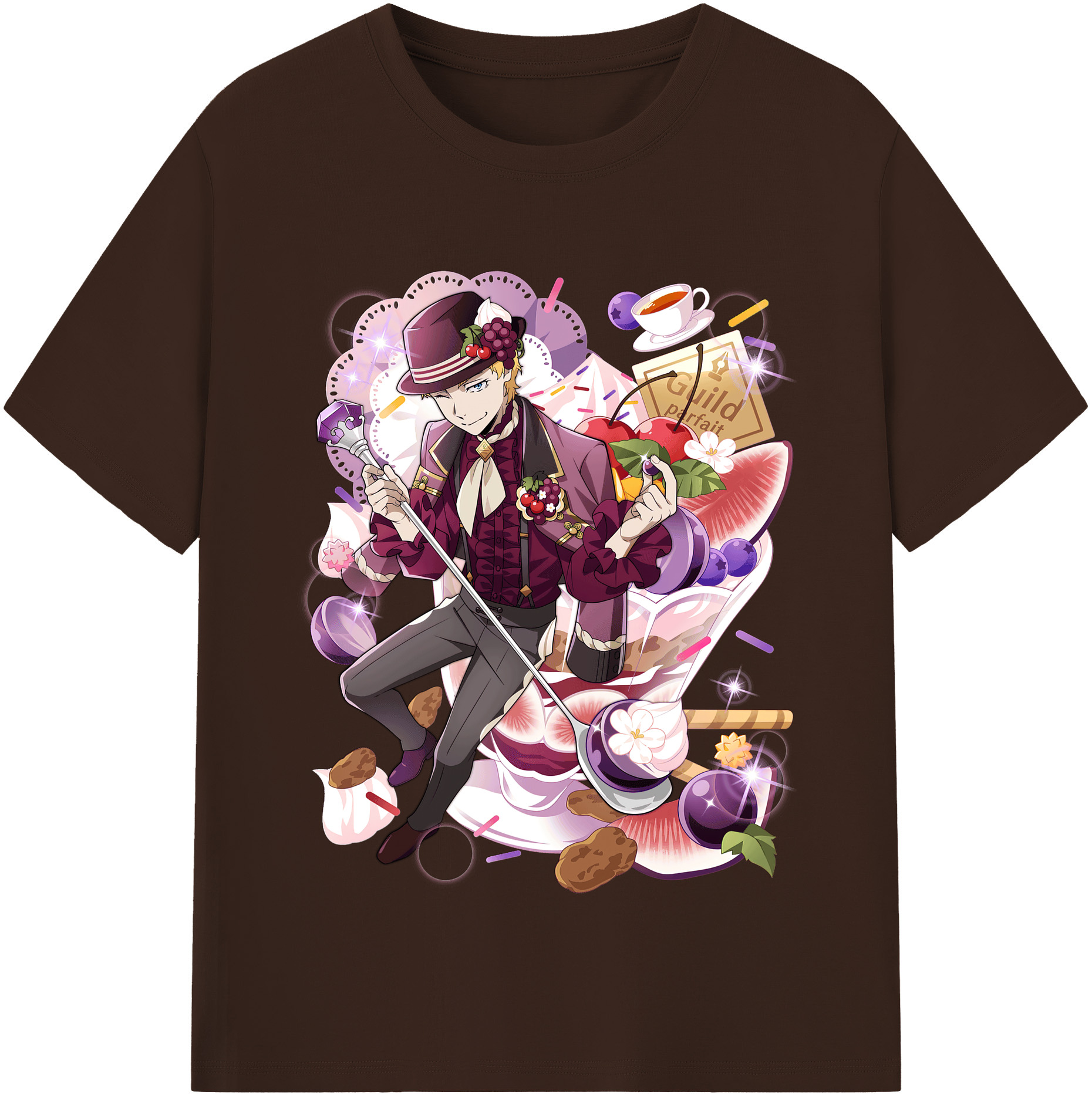 （画像用） 文豪ストレイドッグス Bungo Stray Dogs 綿100％半袖Tシャツ（フロントプリント）