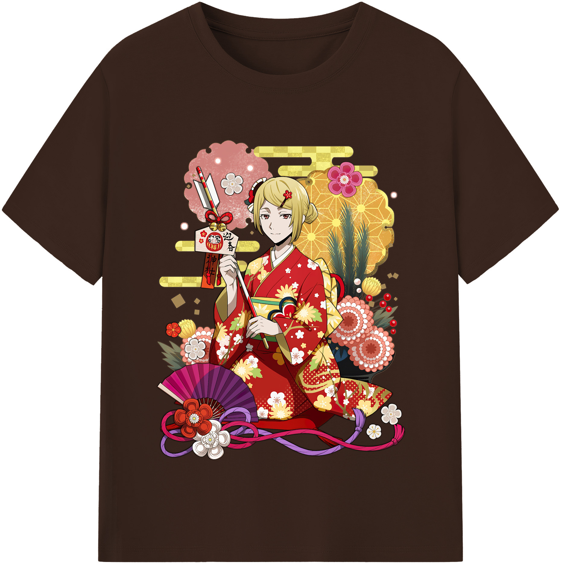 （画像用） 文豪ストレイドッグス Bungo Stray Dogs 綿100％半袖Tシャツ（フロントプリント）