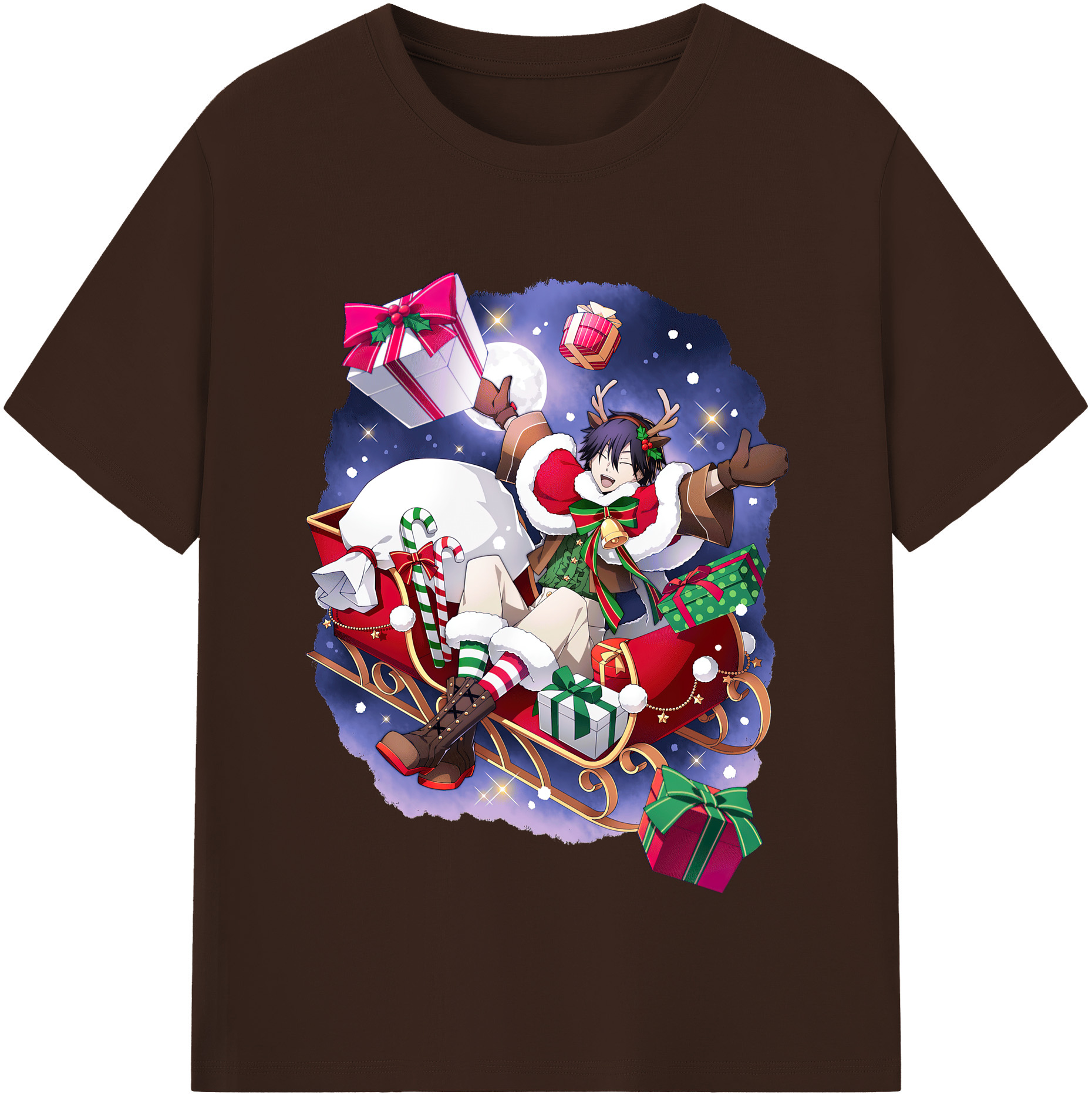 （画像用） 文豪ストレイドッグス Bungo Stray Dogs 綿100％半袖Tシャツ（フロントプリント）