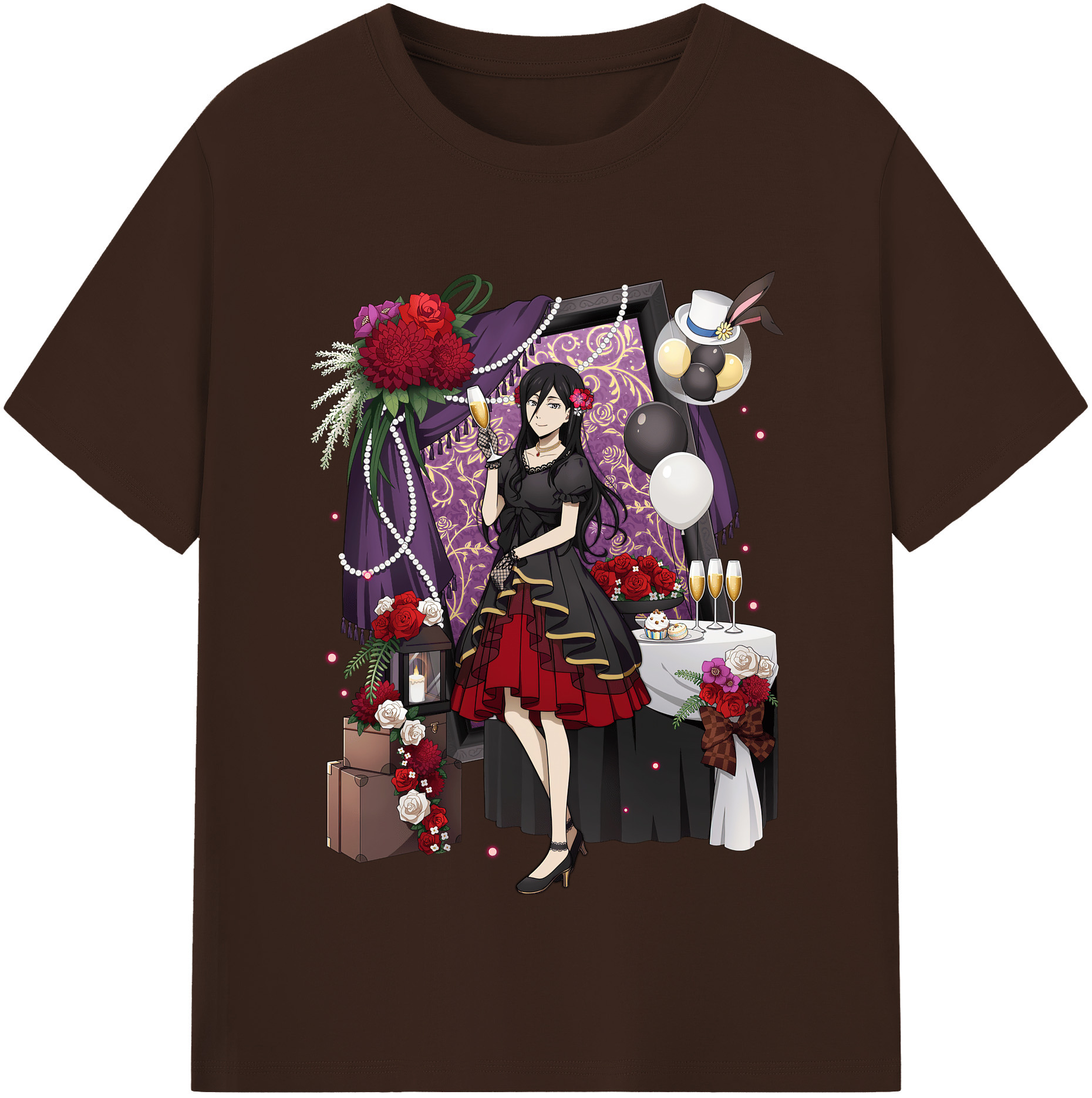 （画像用） 文豪ストレイドッグス Bungo Stray Dogs 綿100％半袖Tシャツ（フロントプリント）