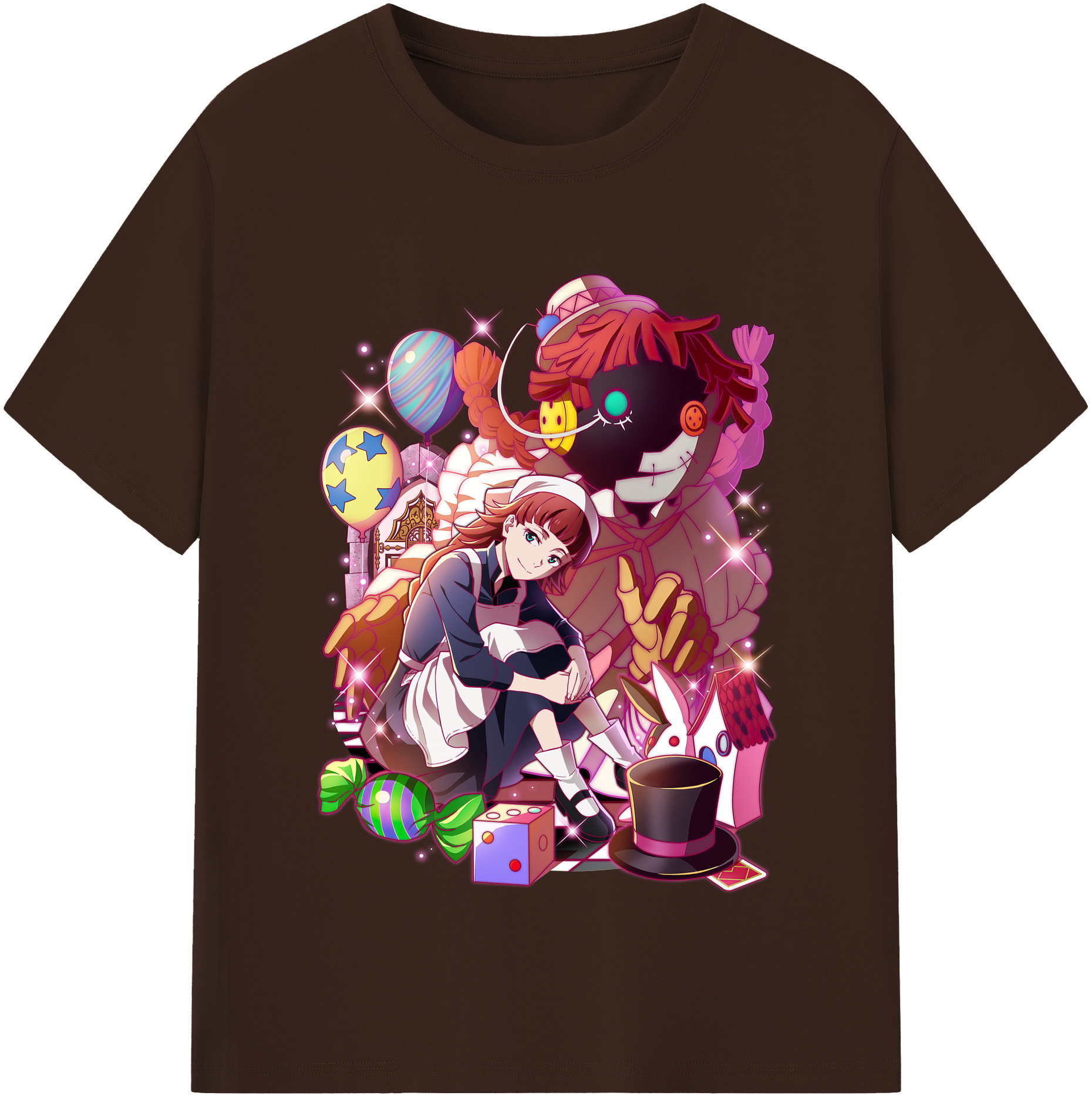 （画像用） 文豪ストレイドッグス Bungo Stray Dogs 綿100％半袖Tシャツ（フロントプリント）