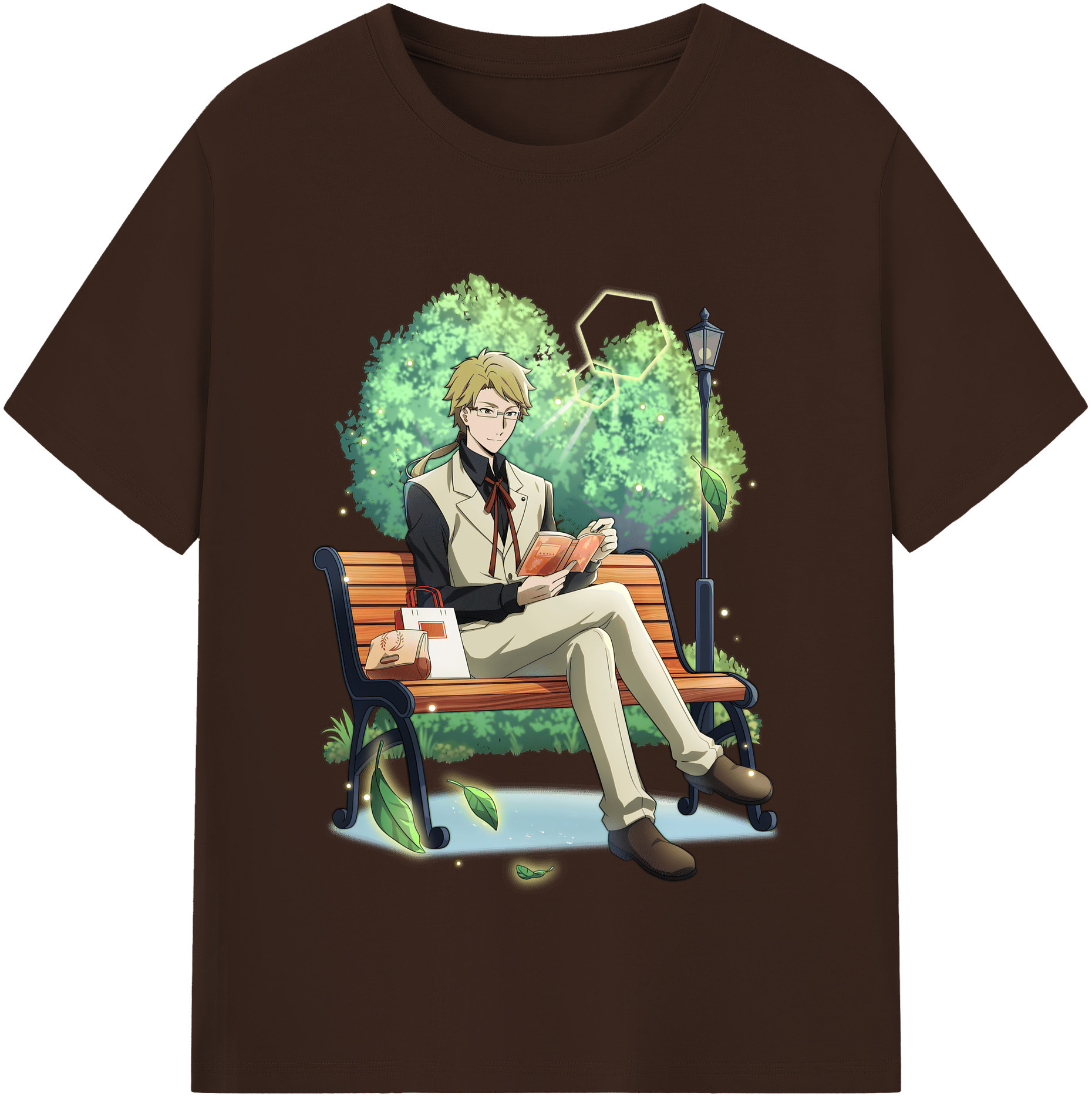 （画像用） 文豪ストレイドッグス Bungo Stray Dogs 綿100％半袖Tシャツ（フロントプリント）