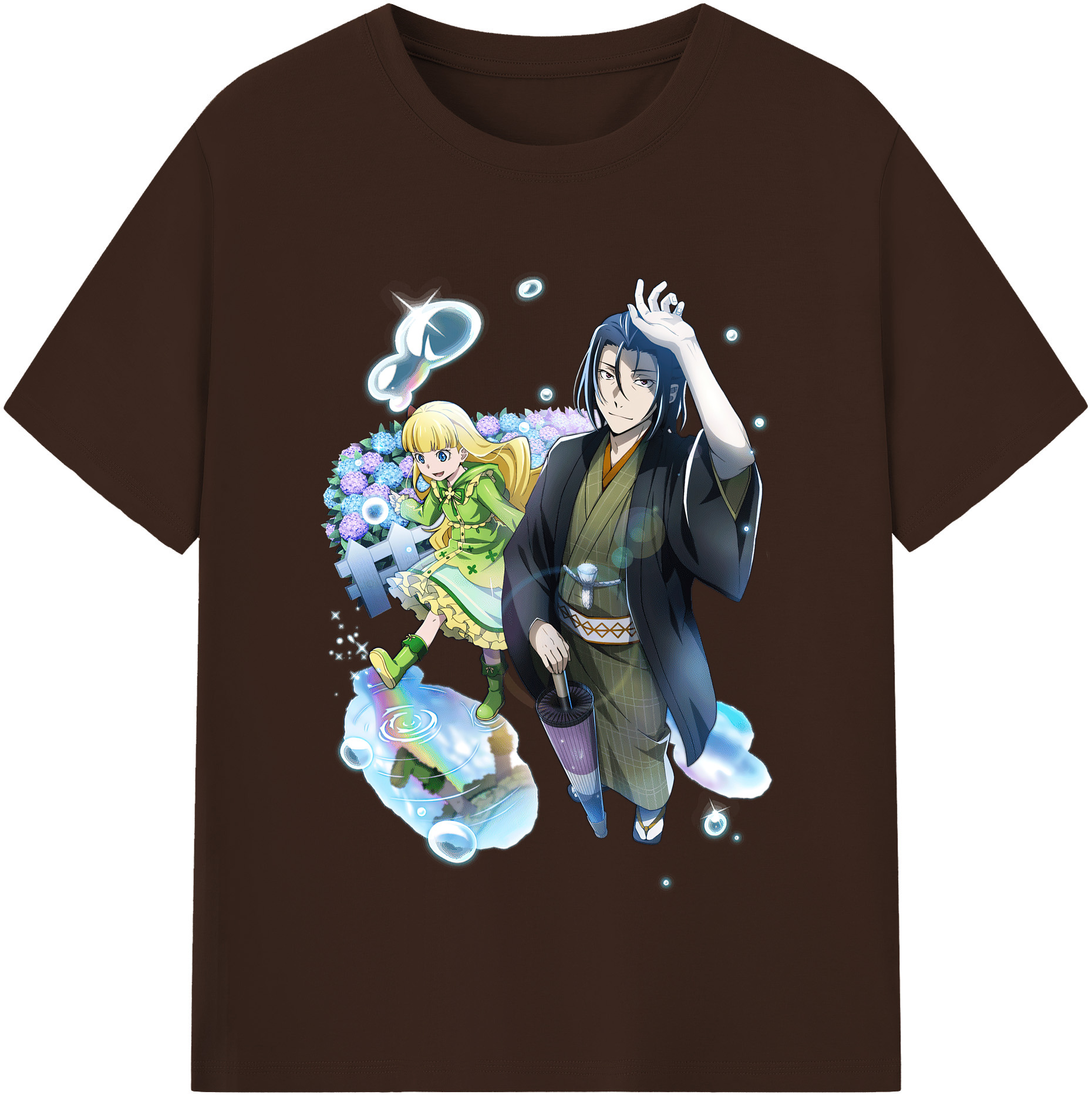 （画像用） 文豪ストレイドッグス Bungo Stray Dogs 綿100％半袖Tシャツ（フロントプリント）