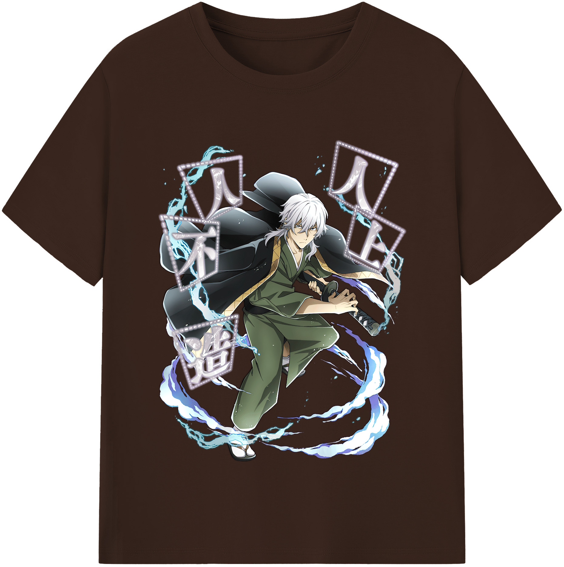 （画像用） 文豪ストレイドッグス Bungo Stray Dogs 綿100％半袖Tシャツ（フロントプリント）