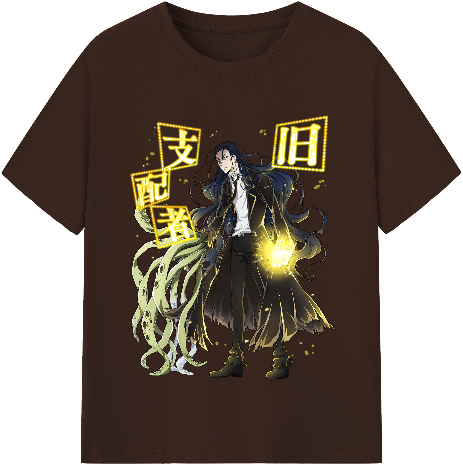 （画像用） 文豪ストレイドッグス Bungo Stray Dogs 綿100％半袖Tシャツ（フロントプリント）