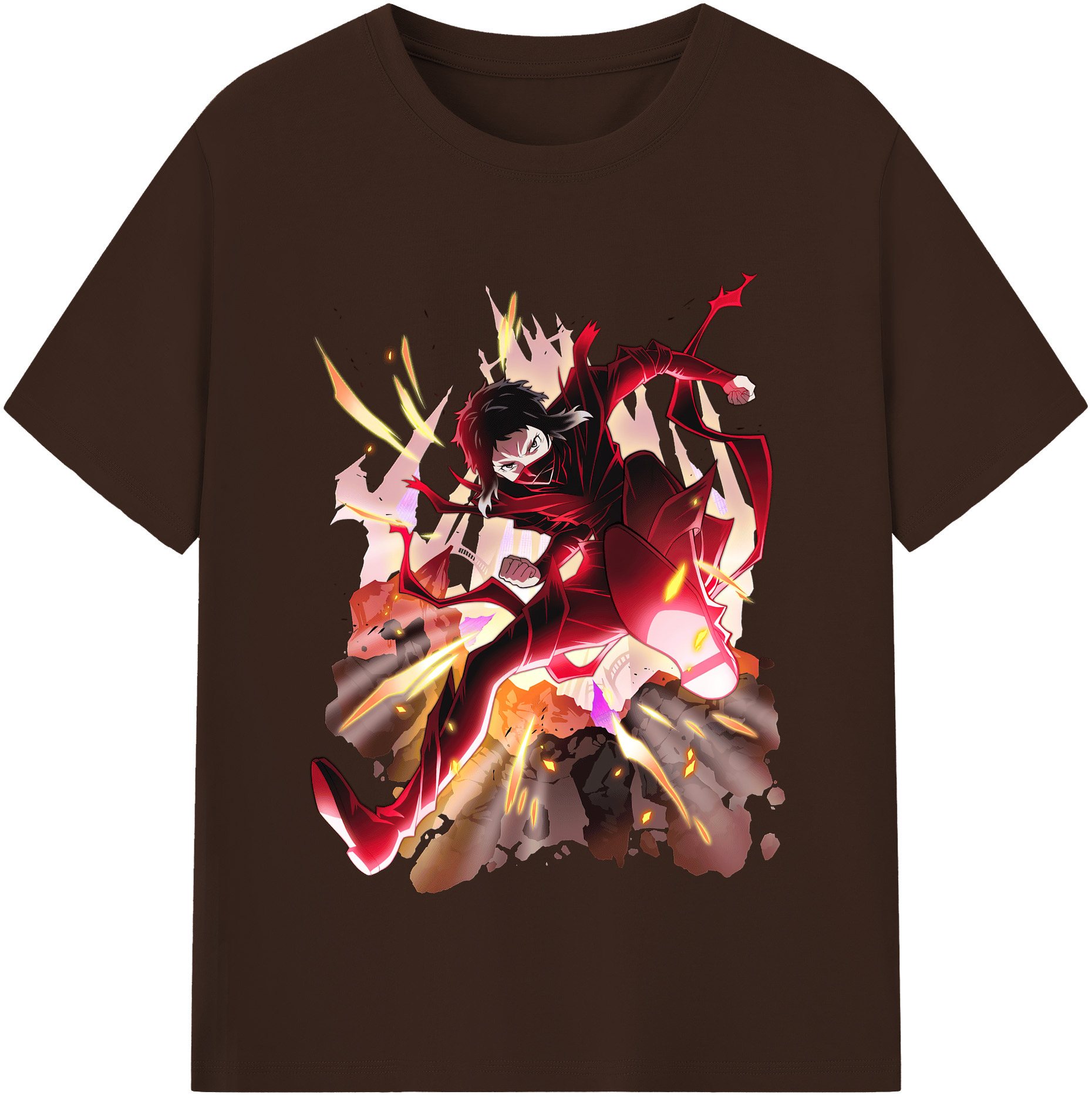 （画像用） 文豪ストレイドッグス Bungo Stray Dogs 綿100％半袖Tシャツ（フロントプリント）